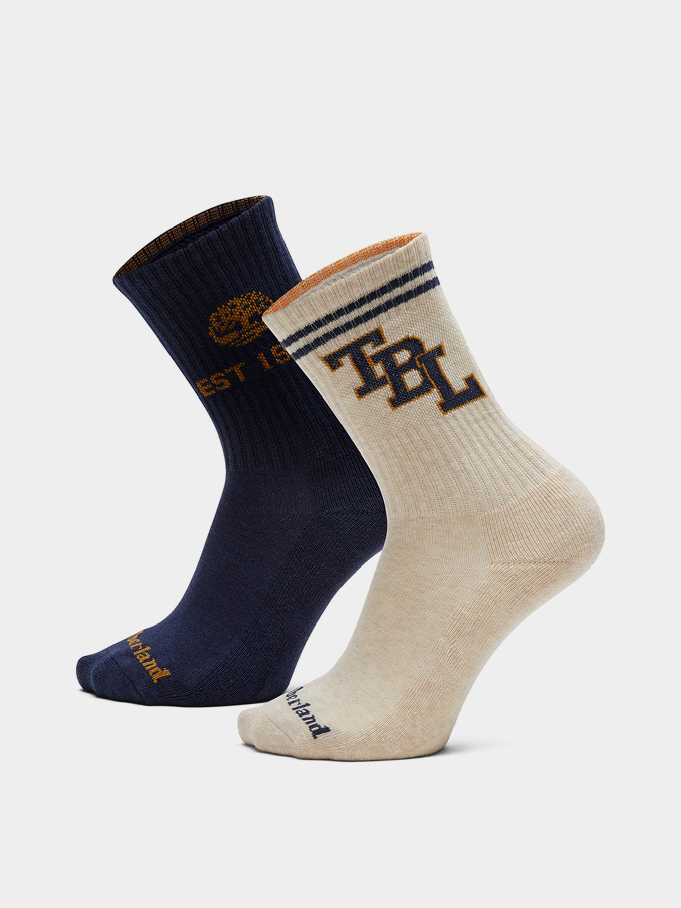 Набор носков Timberland Gender 2 Pack Throwback Lock-Up Crew модель TB0A2PUQ280 Фото