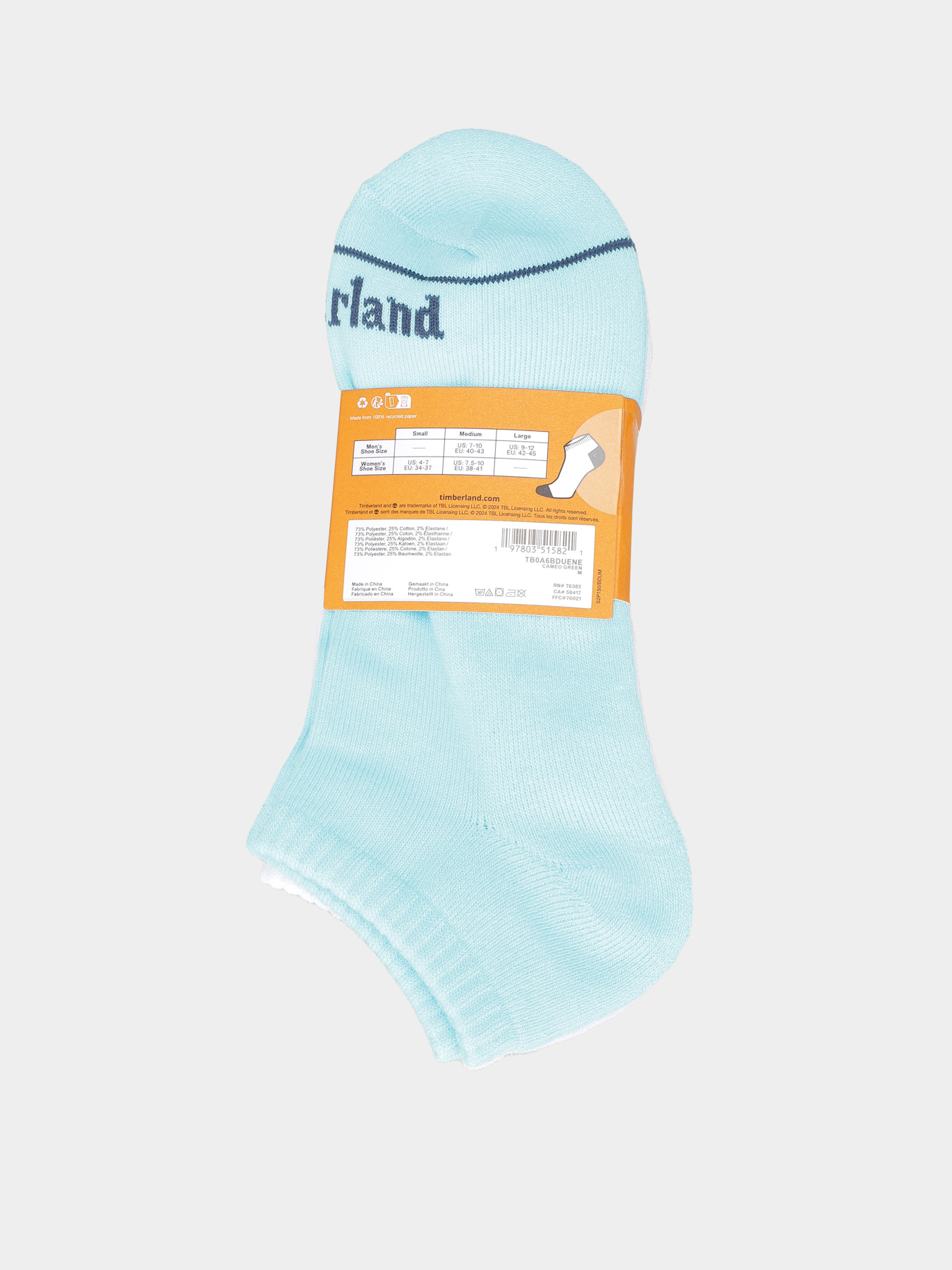 Набір шкарпеток Timberland No Show 3PP TB Core модель TB0A6BDUENE Фото