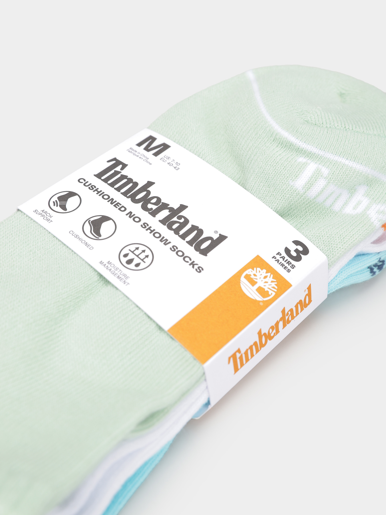 Набір шкарпеток Timberland No Show 3PP TB Core модель TB0A6BDUENE Фото