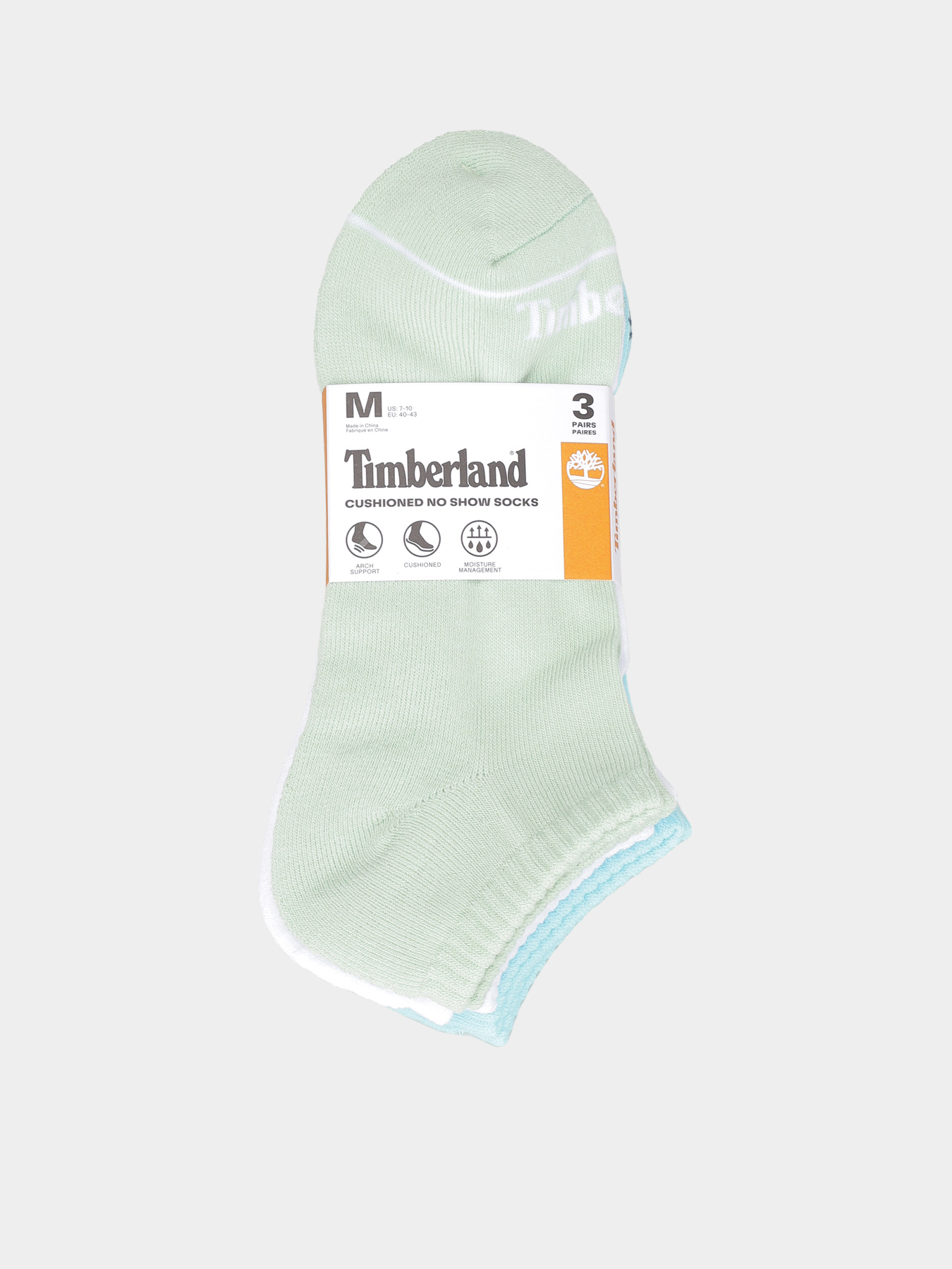 Набір шкарпеток Timberland No Show 3PP TB Core модель TB0A6BDUENE Фото