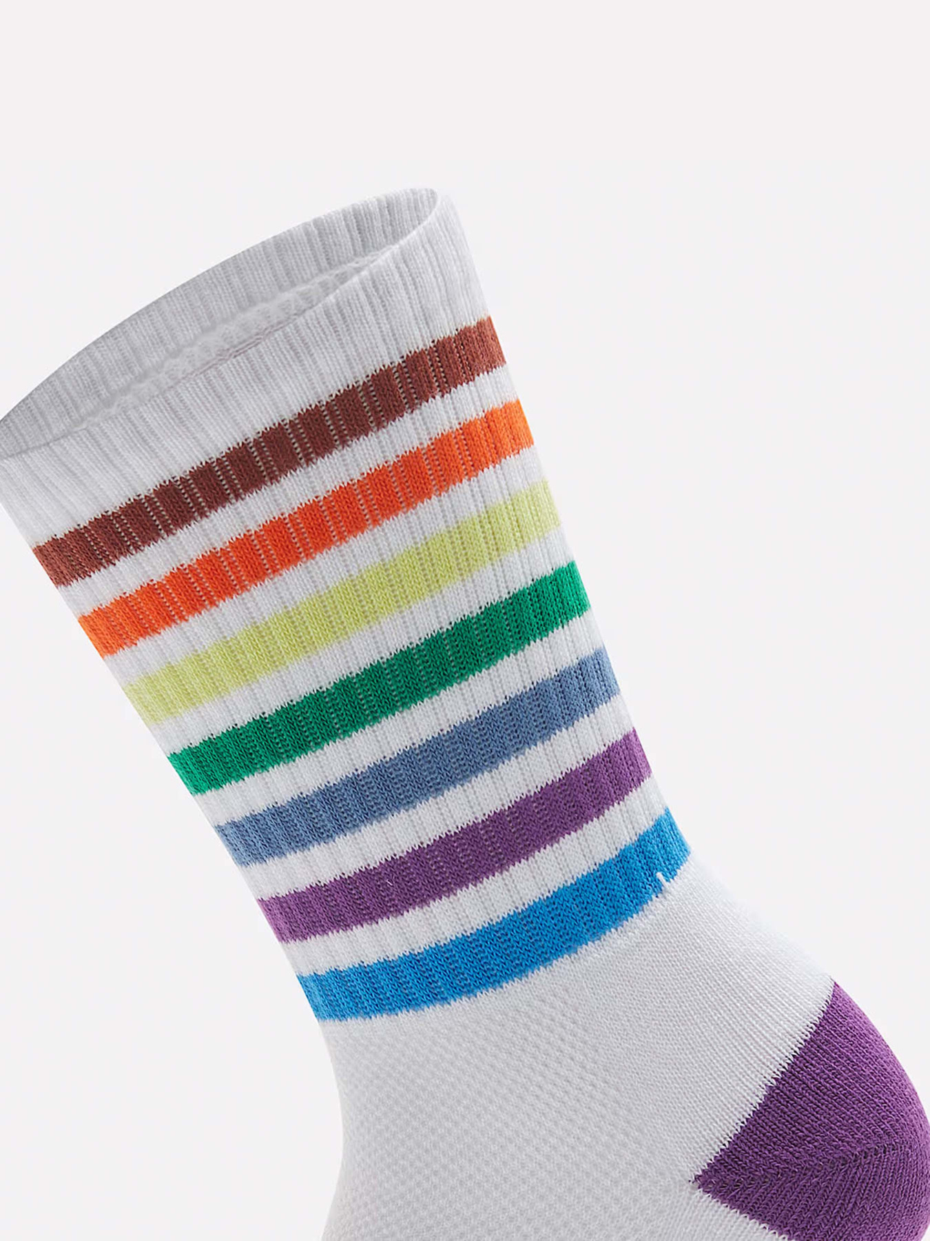 Шкарпетки Timberland Multi Stripe Low Crew модель TB0A6BHK100 Фото