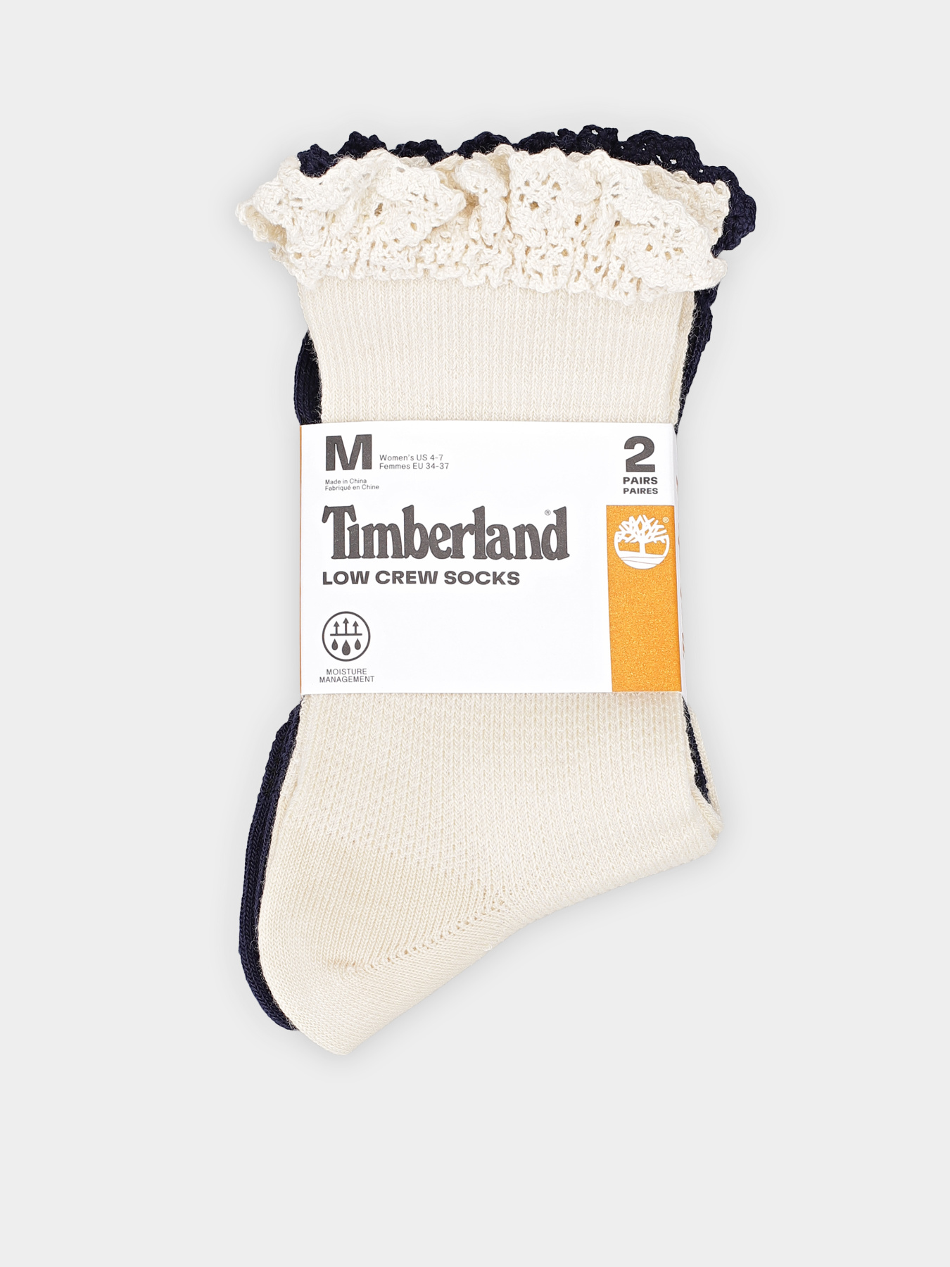 Набор носков Timberland 2 Pack Ruffle Low модель TB0A69PTEFL Фото