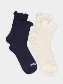 Набор носков Timberland 2 Pack Ruffle Low модель TB0A69PTEFL Фото