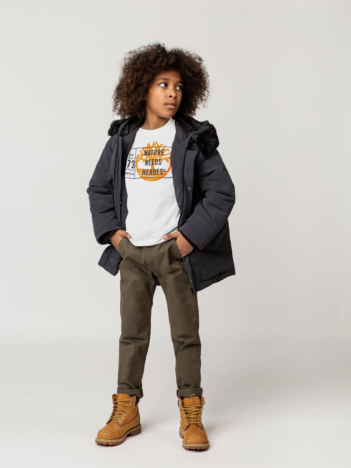 Парка Timberland Kids модель T26525/082 Фото