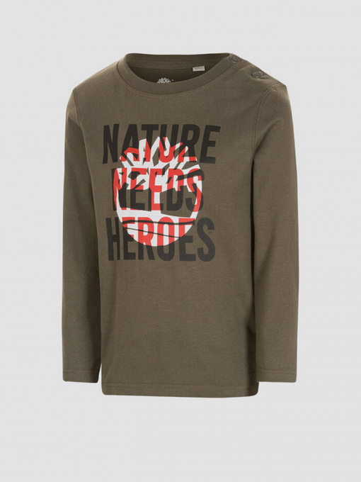 Лонгслів Timberland Kids модель T05K22/655 Фото