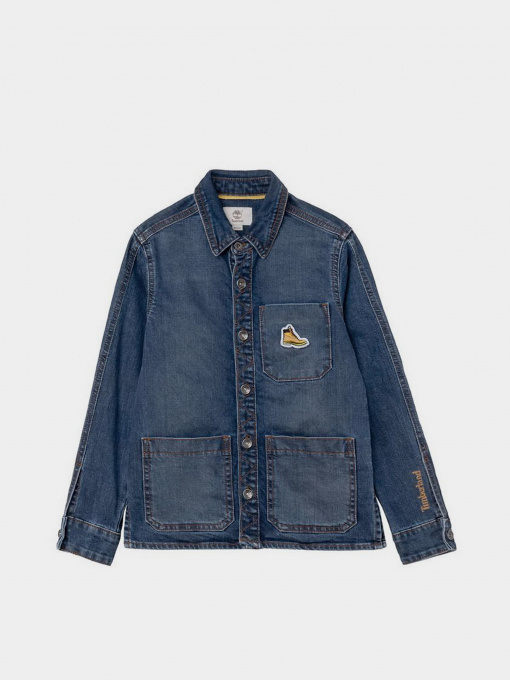 Рубашка повседневная Timberland Kids модель T25S52/Z25 Фото