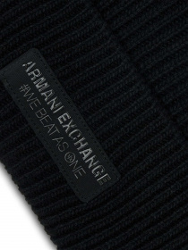 Шапка Armani Exchange We beats as one модель 940343-3F300-00020 Фото