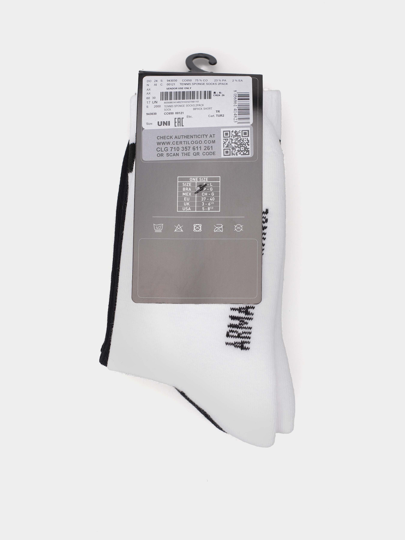 Шкарпетки Armani Exchange 37,5 - 40 модель 943030-CC650-00121 Фото