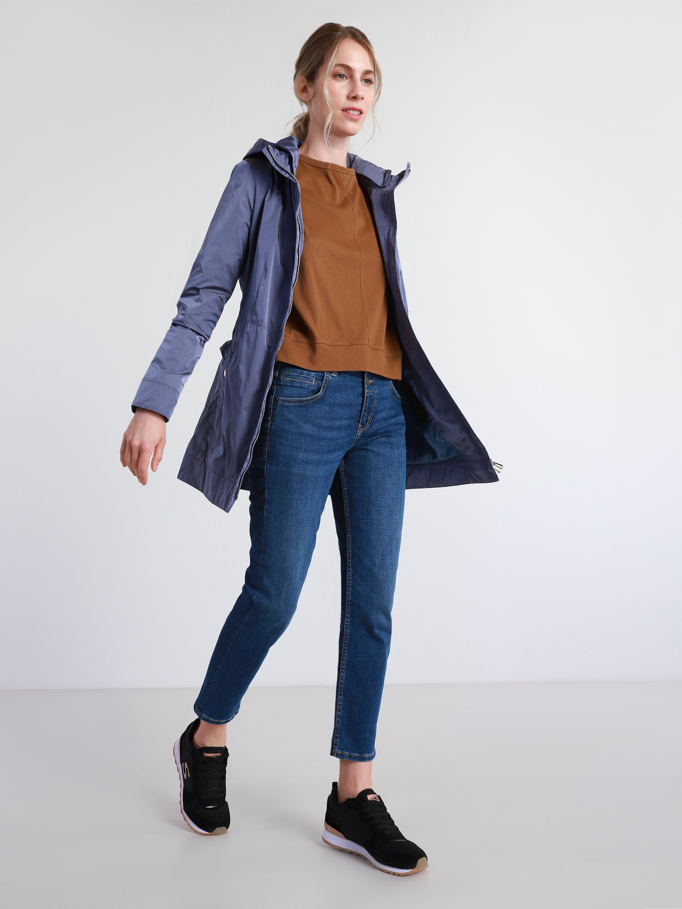 Плащ Geox Giacca модель W1220V-T2453-F4535 Фото