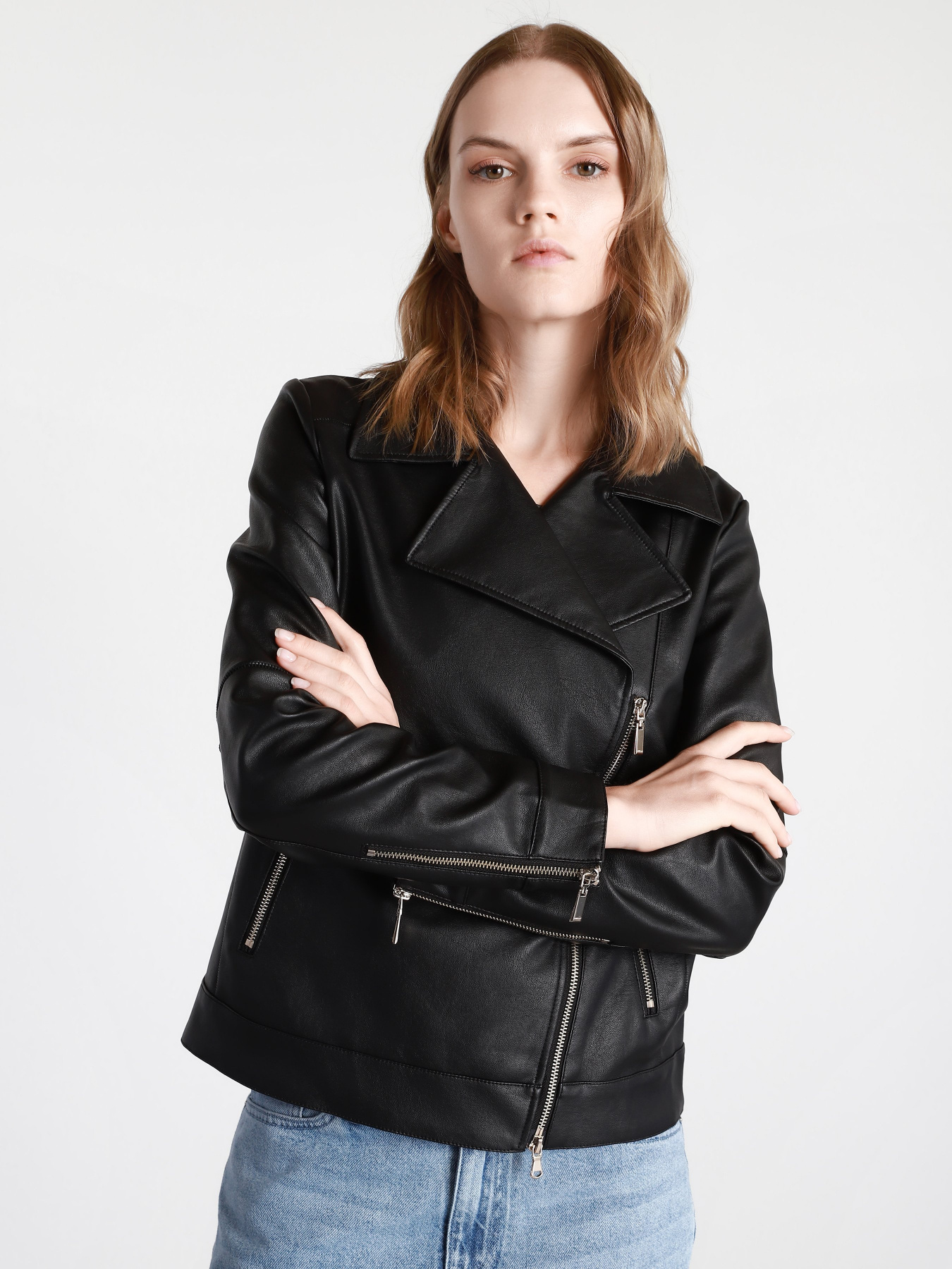 Куртка кожаная Geox Wimbley модель W1222D-T2851-F9000 Фото