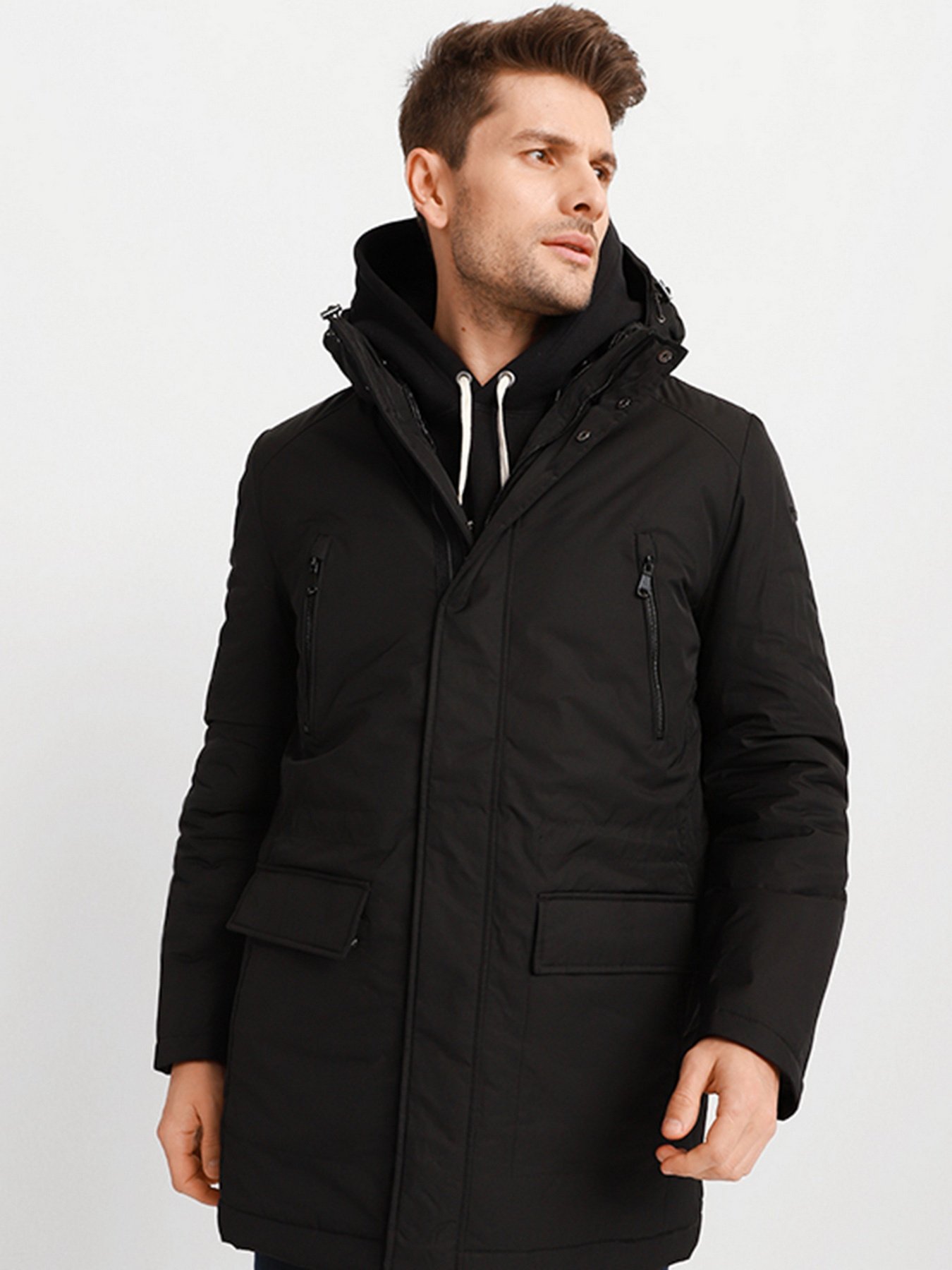 Пальто Geox Vincit модель M1420F-T2676-F9000 Фото