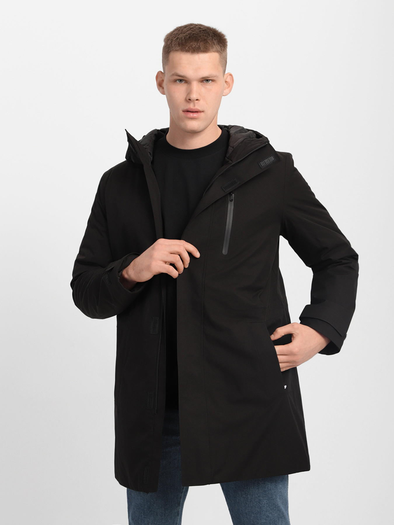 Пальто Geox CLINTFORD модель M1421D-T2552-F9000 Фото