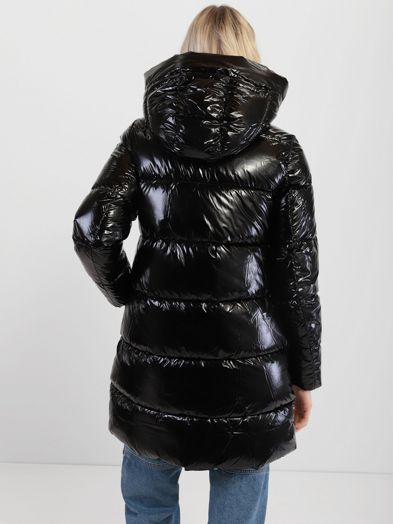 Пуховик Geox Emalse модель W1428Q-T2886-F9000 Пуховик Geox Emalse модель W1428Q-T2886-F9000 Фото