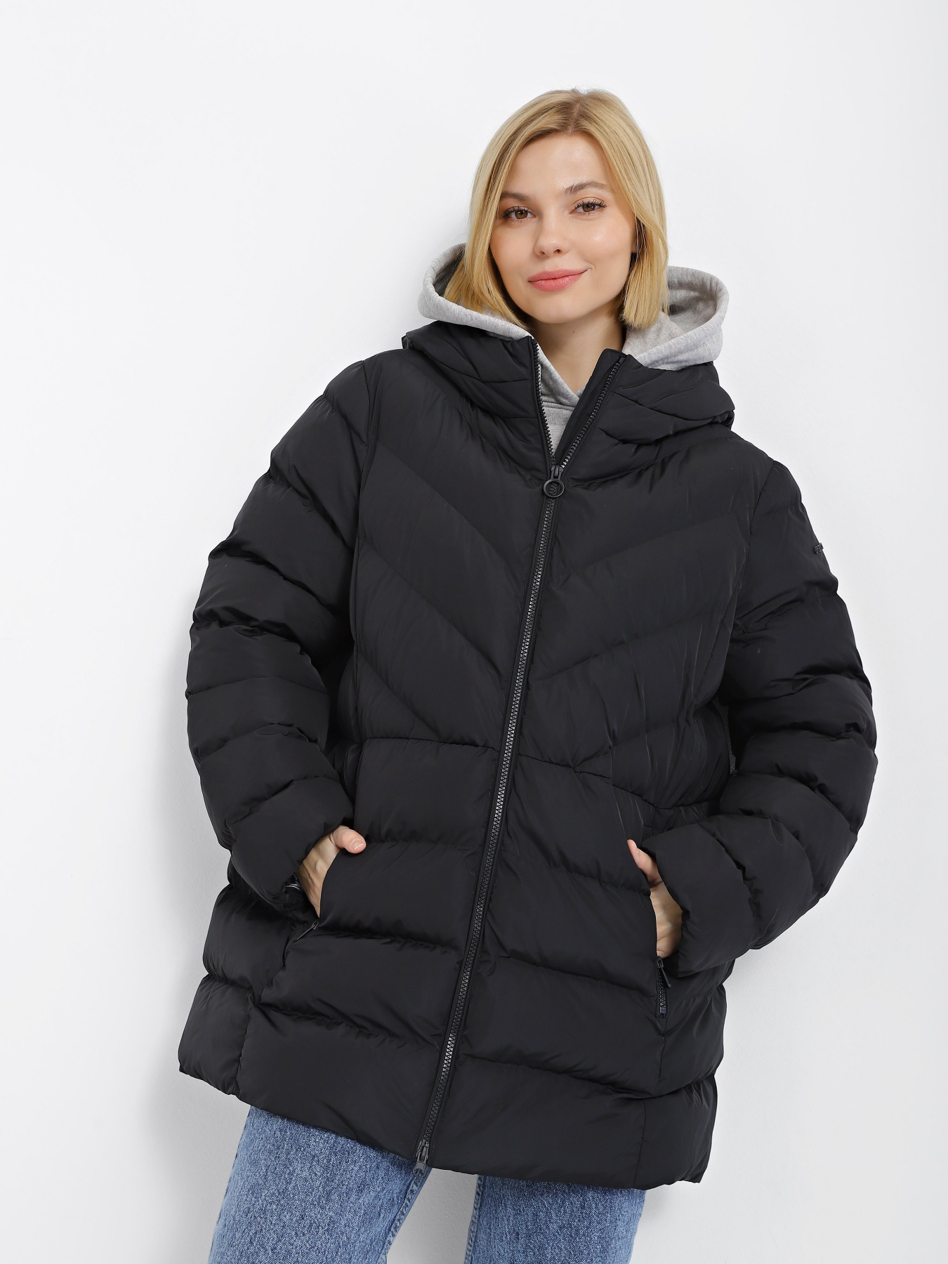 Демісезонна куртка Geox Spherica модель W2628P-T2506-F9000 Фото