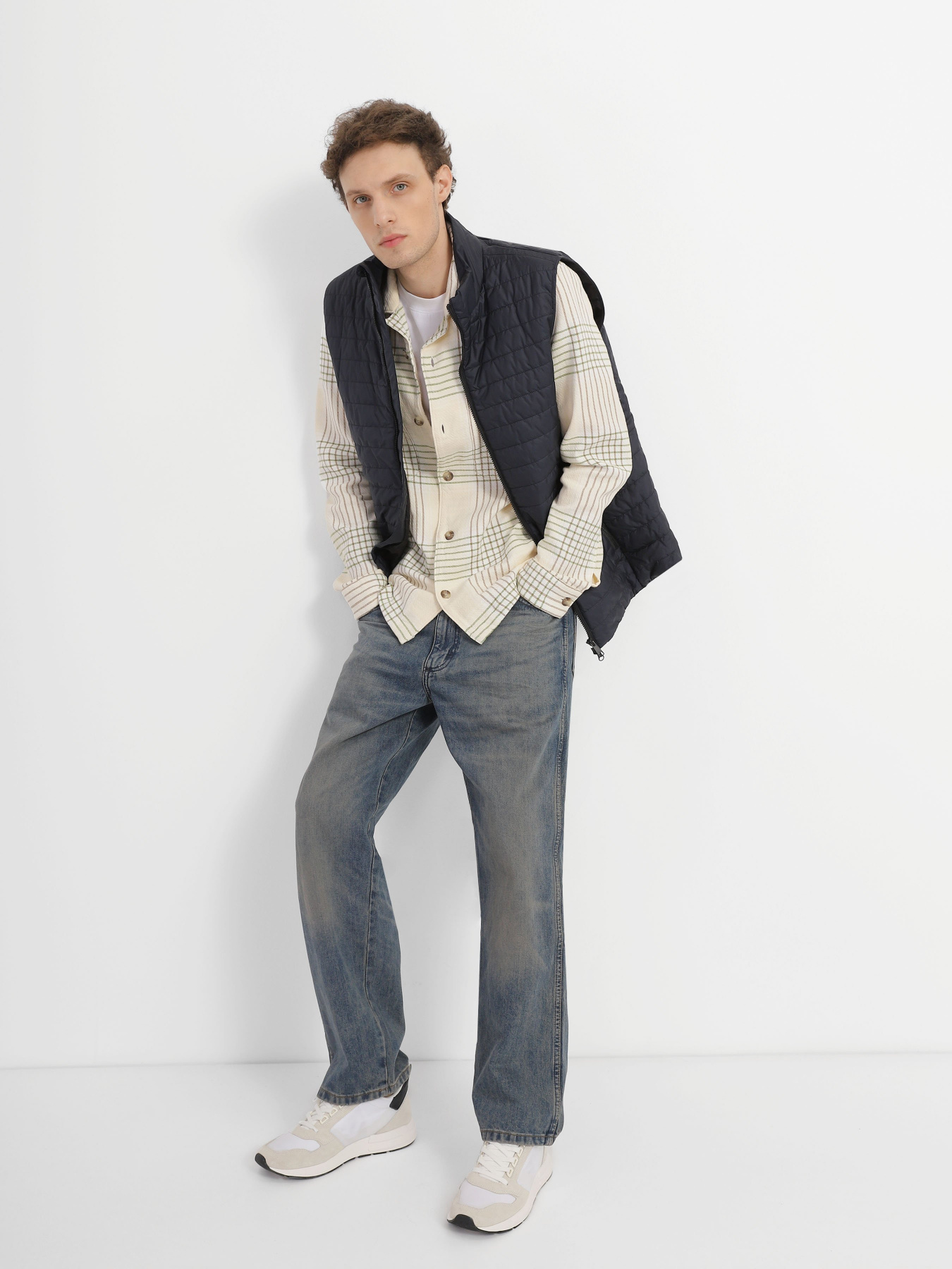 Утеплений жилет Geox Wilmer Sky Captain модель M3522G-T2973-F1624 Фото