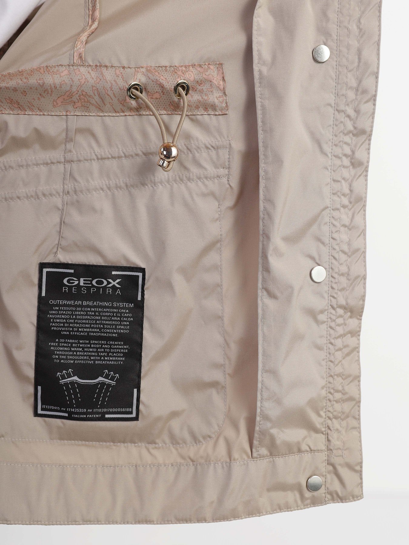 Плащ Geox Dandra модель W3520Q-T2918-F5241 Фото