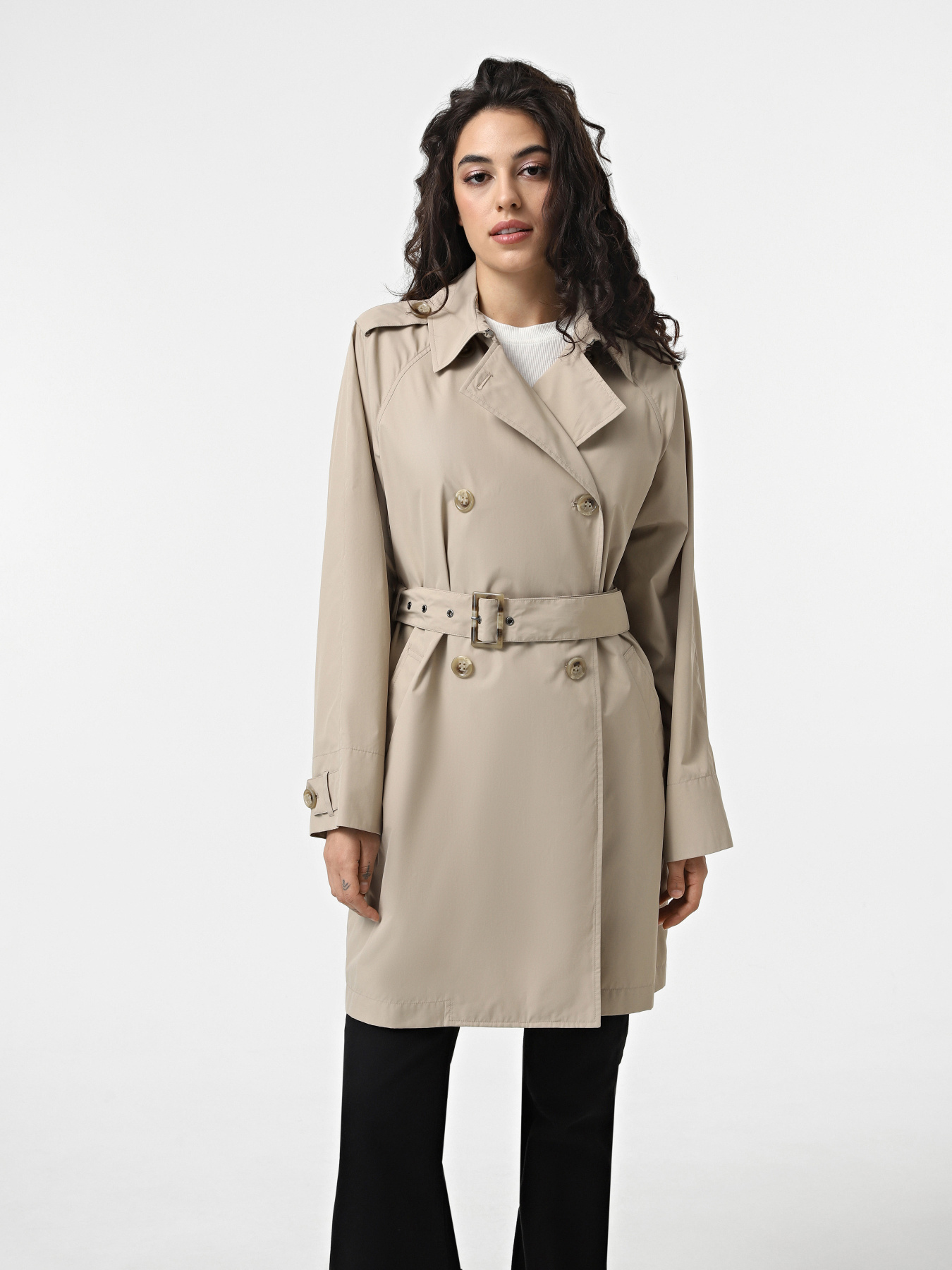 Тренч Geox Soleil модель W3522N-T2611-F5241 Тренч Geox Soleil модель W3522N-T2611-F5241 Фото