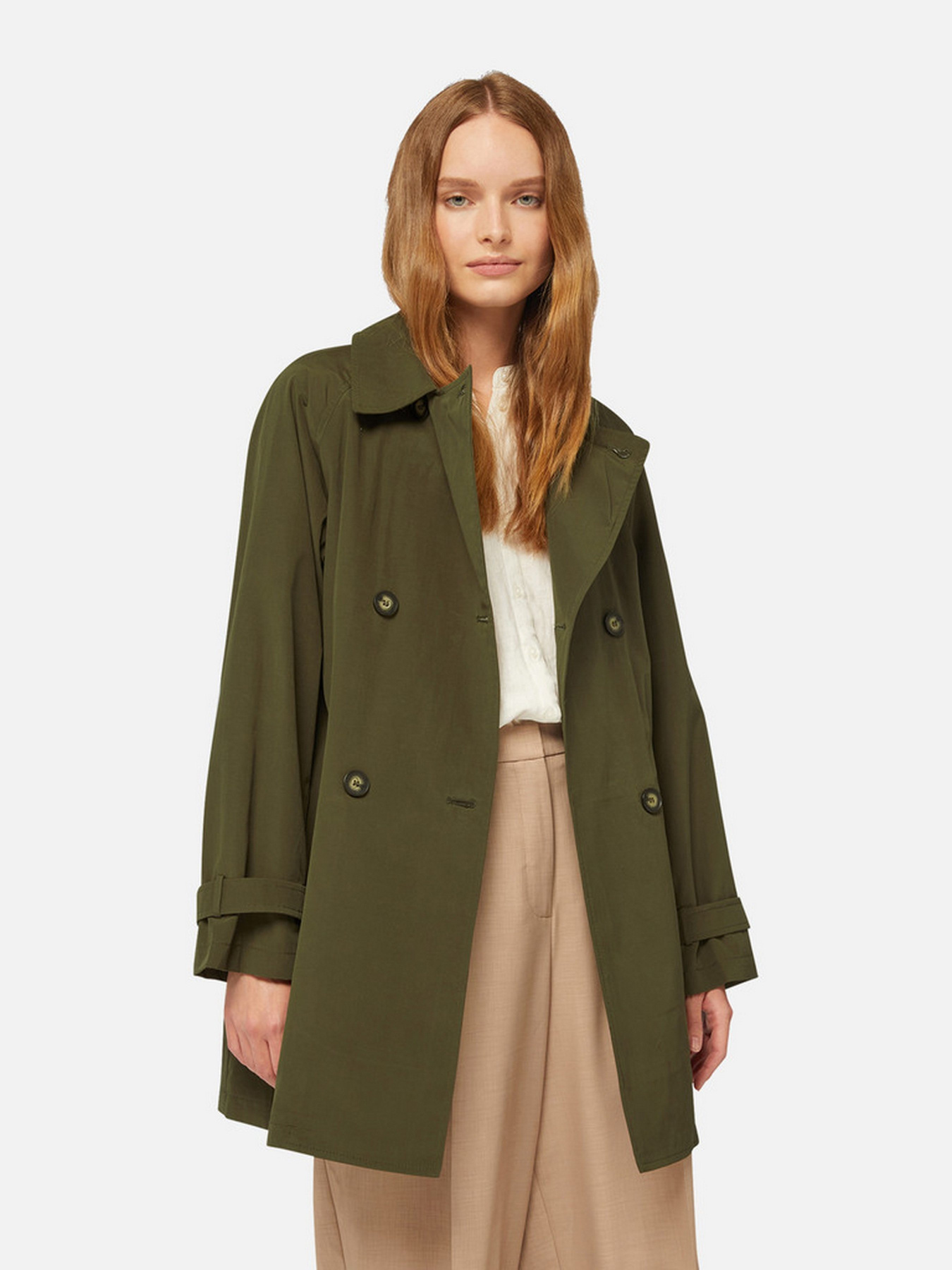 Тренч Geox Ilde модель W4522H-T3082-F3511 Фото