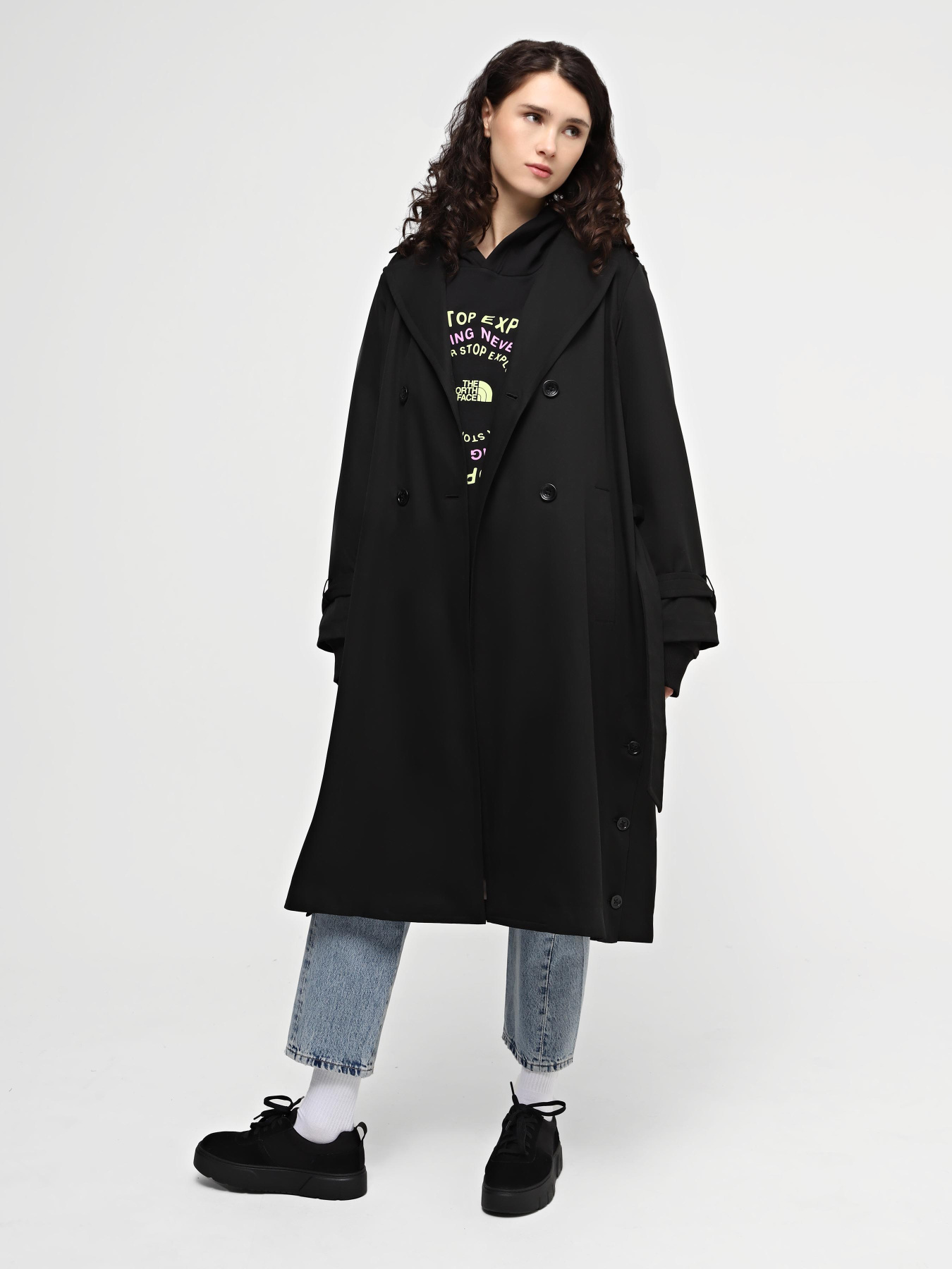 Тренч Geox W Topazio модель W4522R-T2981-F9000 Фото