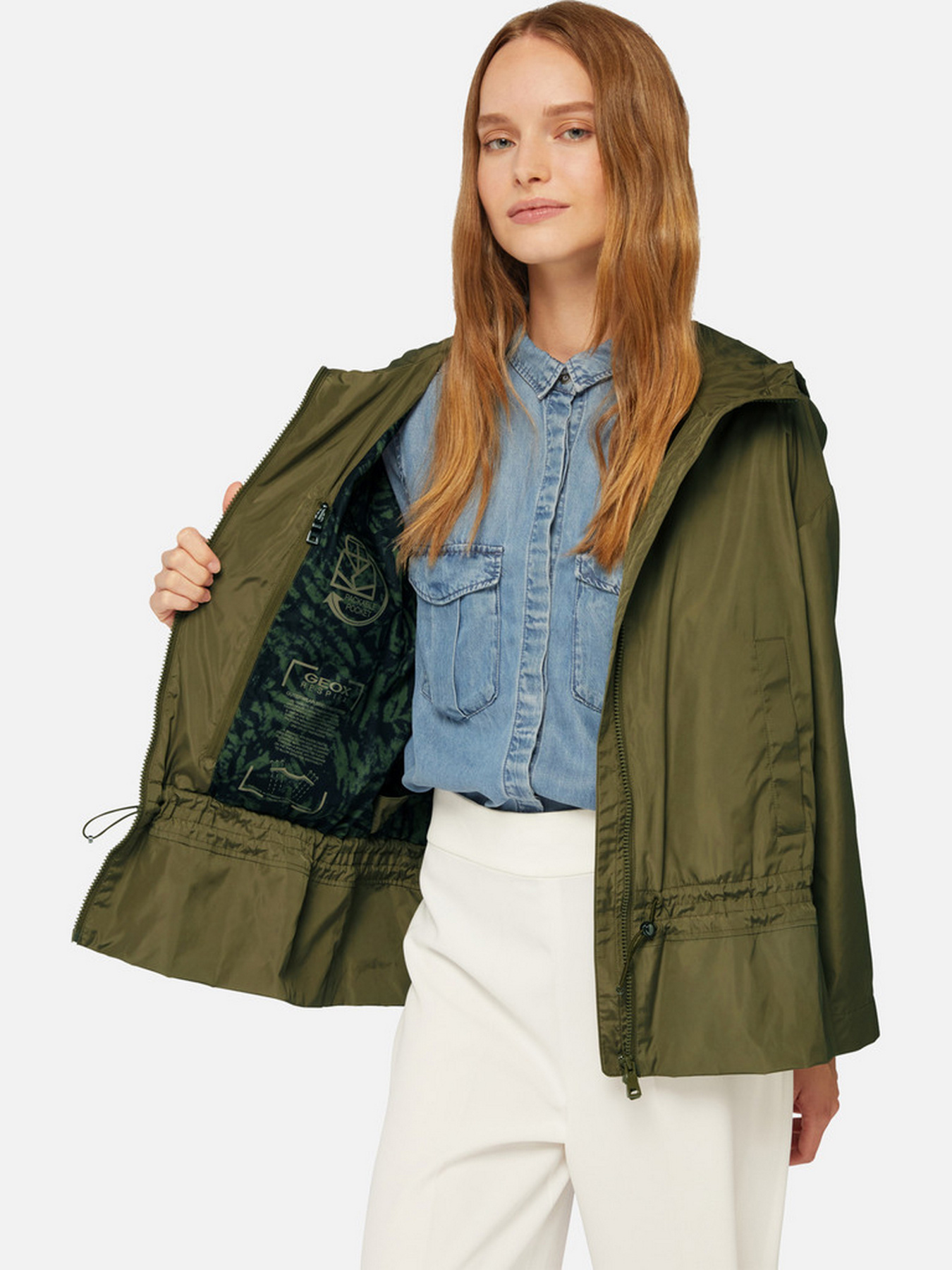 Ветровка Geox Bulmya модель W4520J-T3053-F3414 Фото