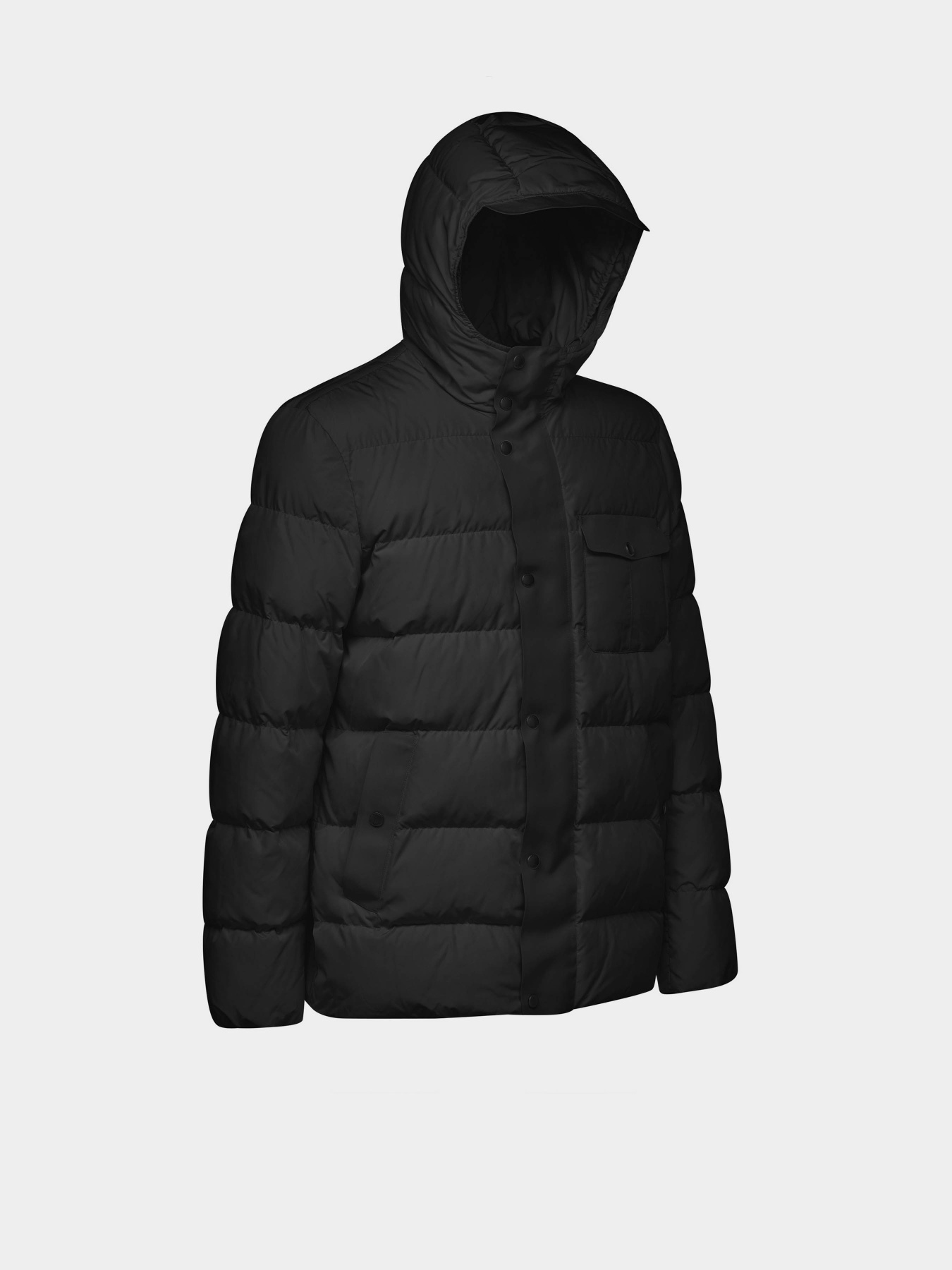 Зимняя куртка Geox Pieve Hood Jkt модель M4628M-T3129-F9000 Фото