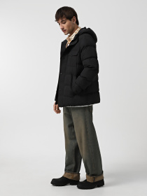 Зимняя куртка Geox Pieve Hood Jkt модель M4628M-T3129-F9000 Фото