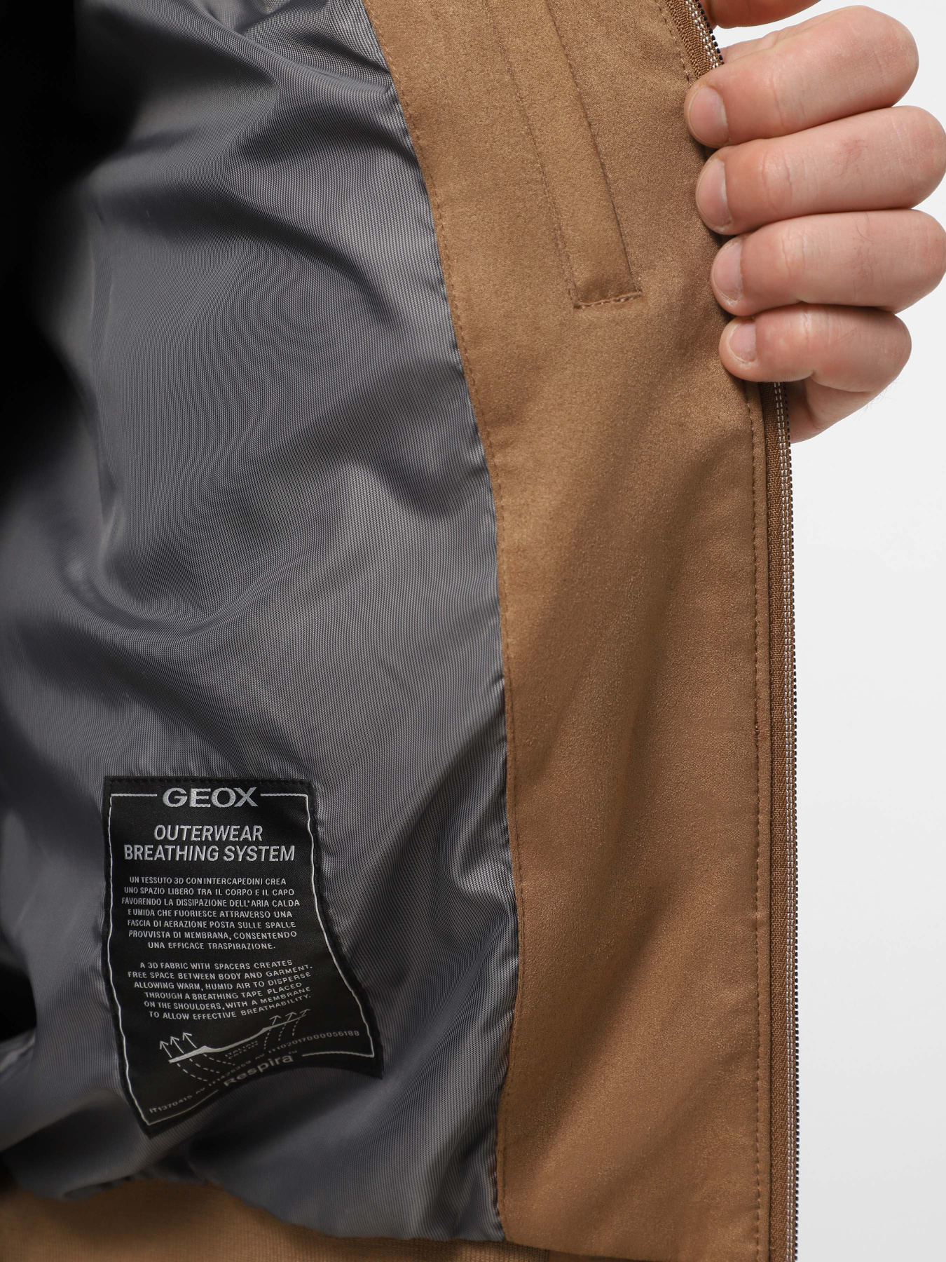 Бомбер Geox Blainey модель M5520P-T3196-F5265 Бомбер Geox Blainey модель M5520P-T3196-F5265 Фото