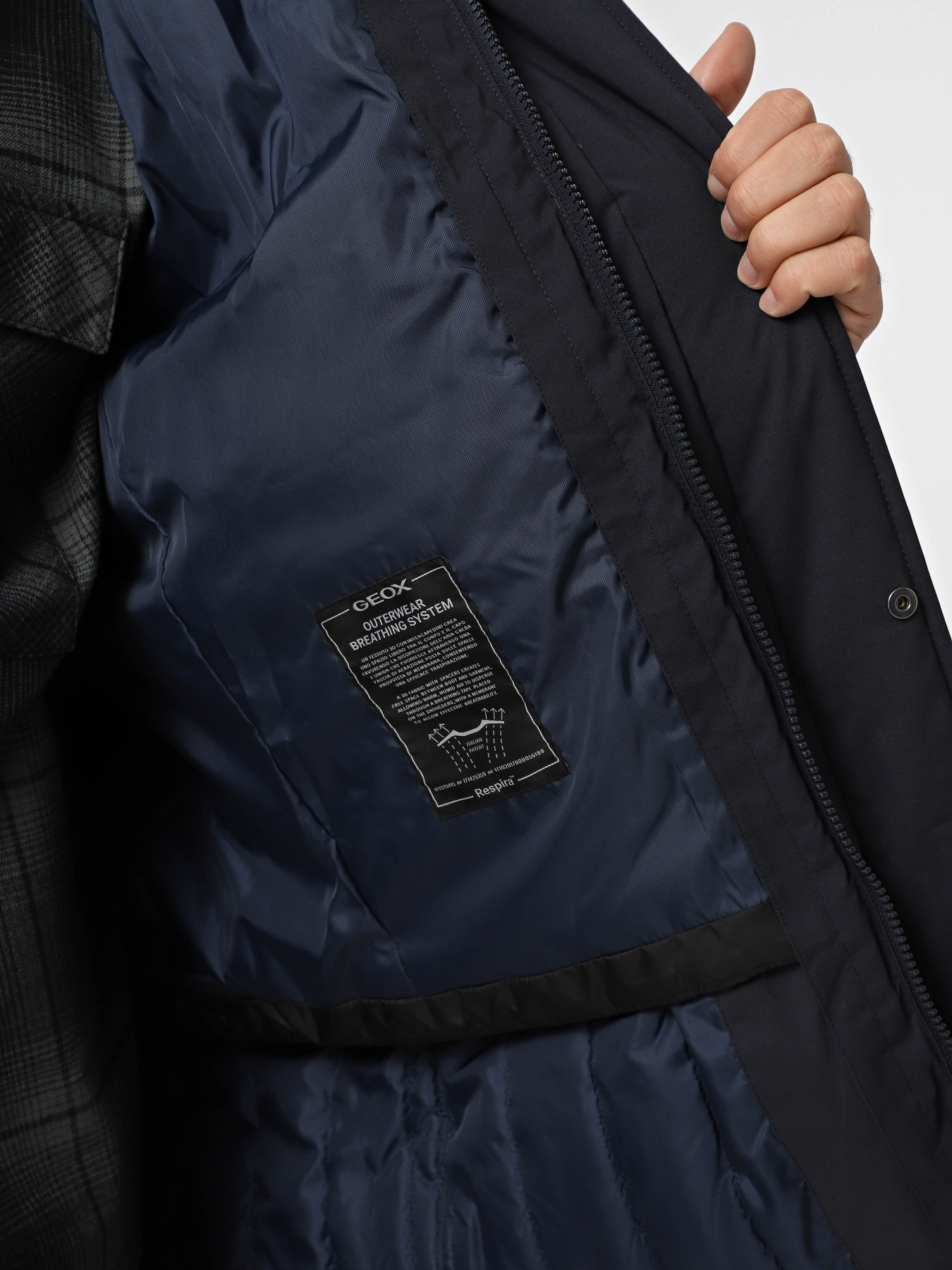 Парка Geox модель M5620F-T3136-F1624 Фото