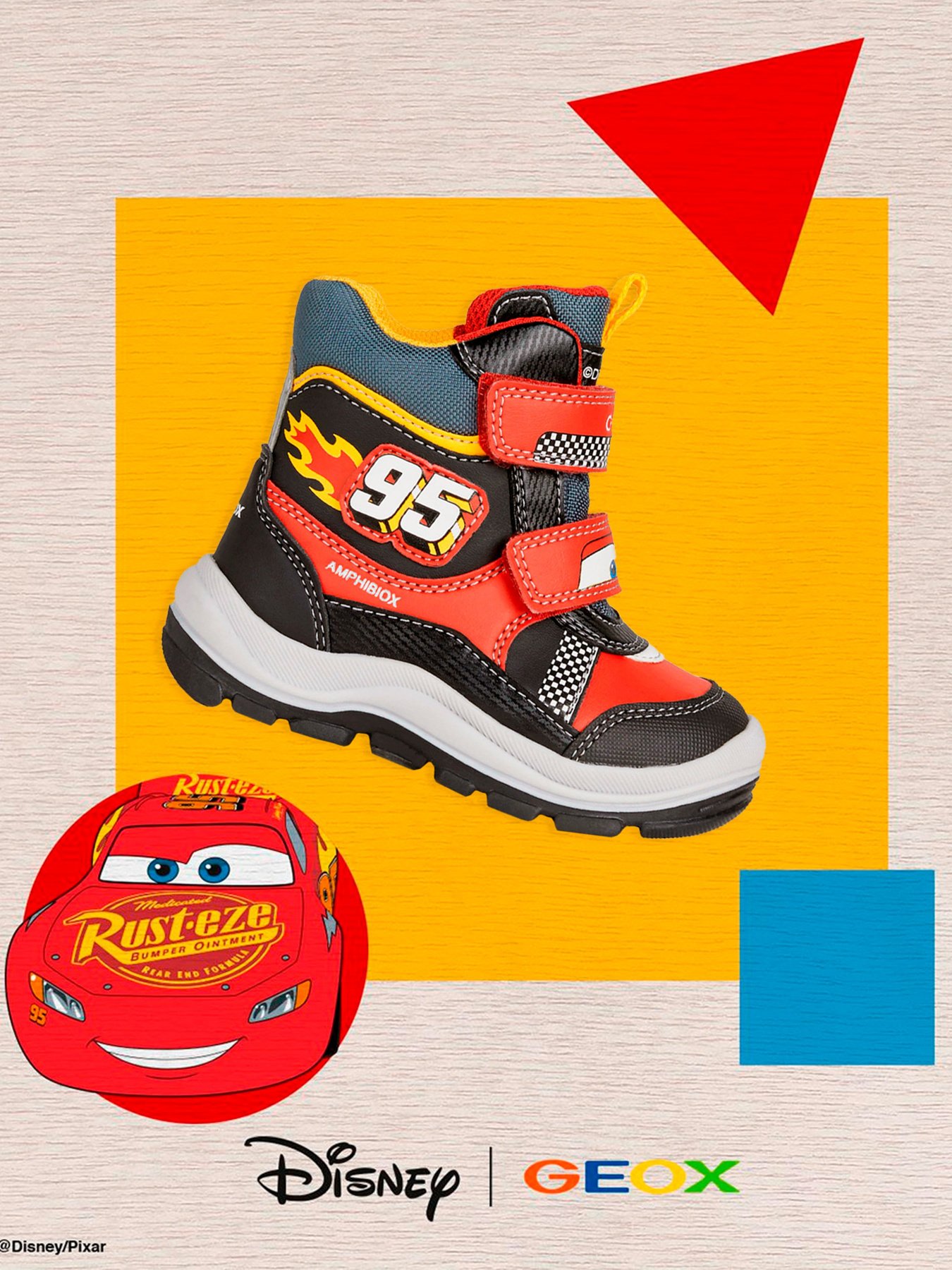 Ботинки Geox Flanfil модель B163VB-05411-C0020 Фото