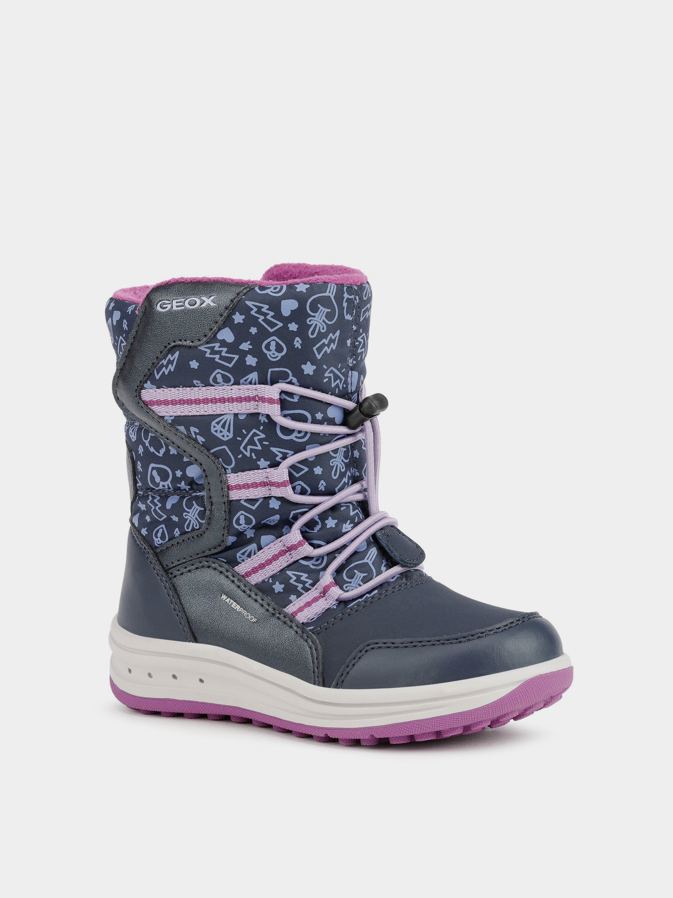 Чоботи Geox модель J042UA-0BCMN-C4215 Фото