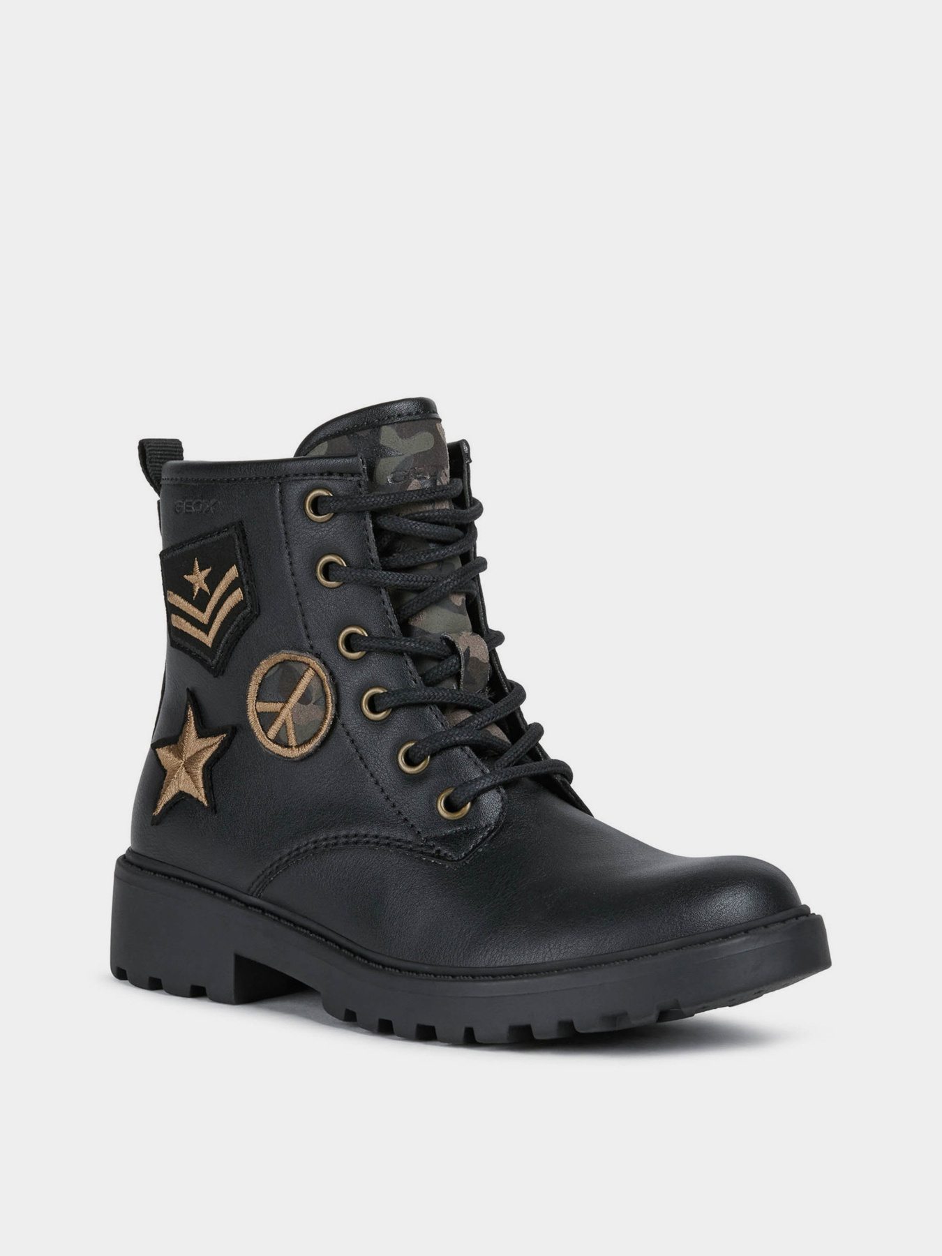 Черевики Geox J Casey модель J1620C-000BC-C9999 Фото