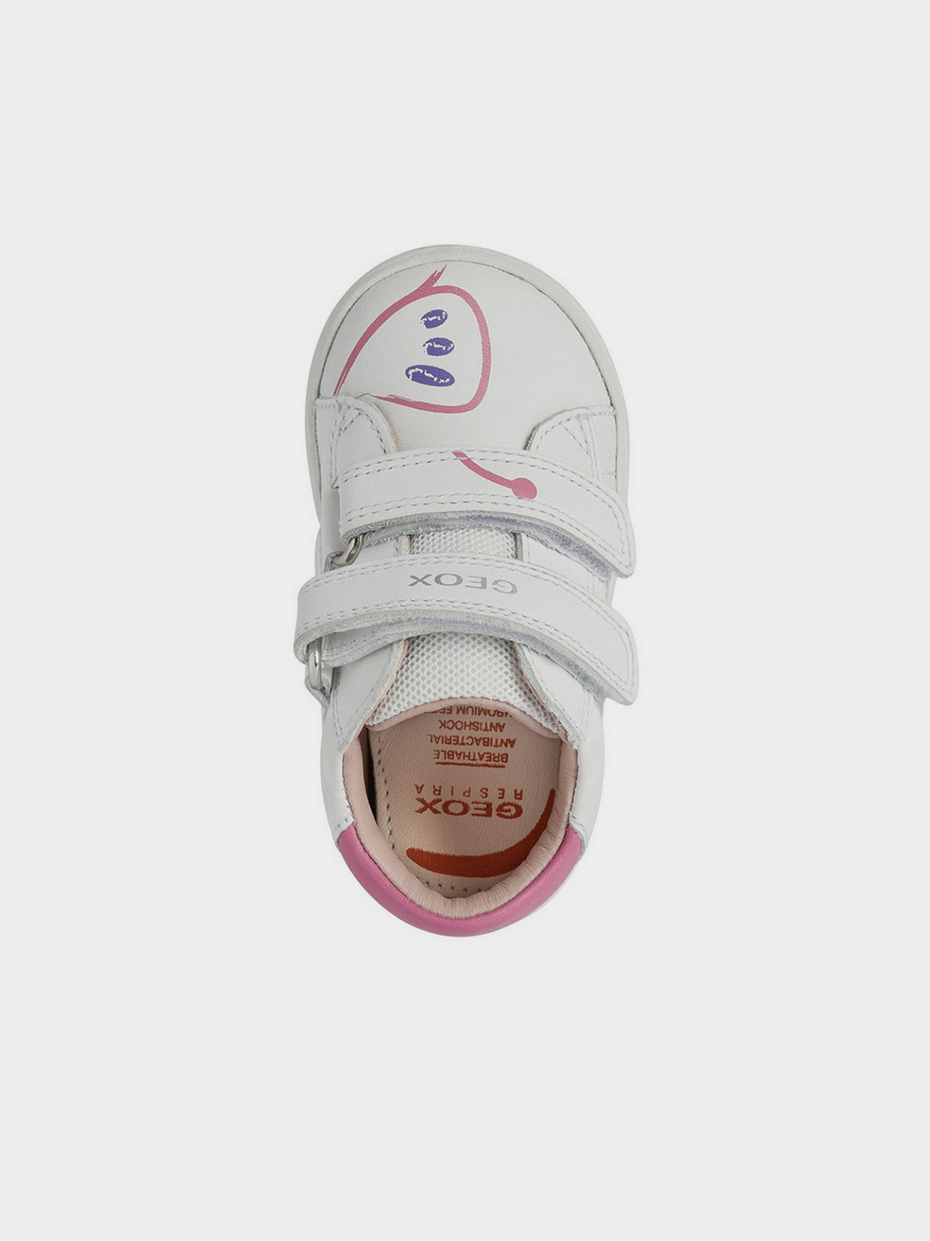 Кеды высокие Geox Biglia модель B044CC-08554-C0563 Фото