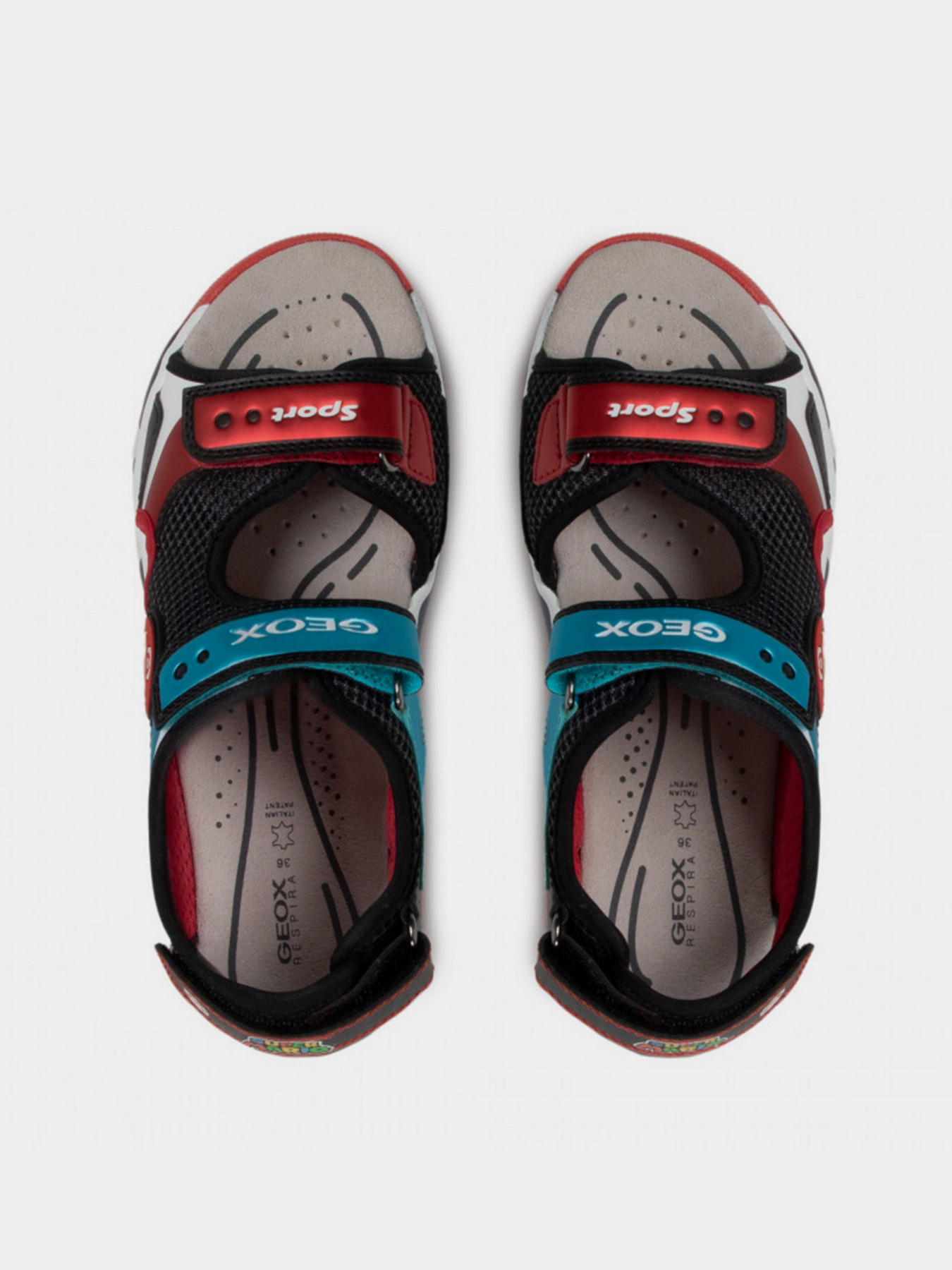 Сандалии Geox Android модель J250QA-014CE-C9221 Фото