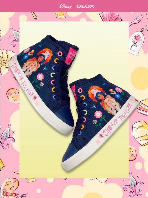 Кеды высокие Geox Ciak модель J1504C-00010-C4002 Фото