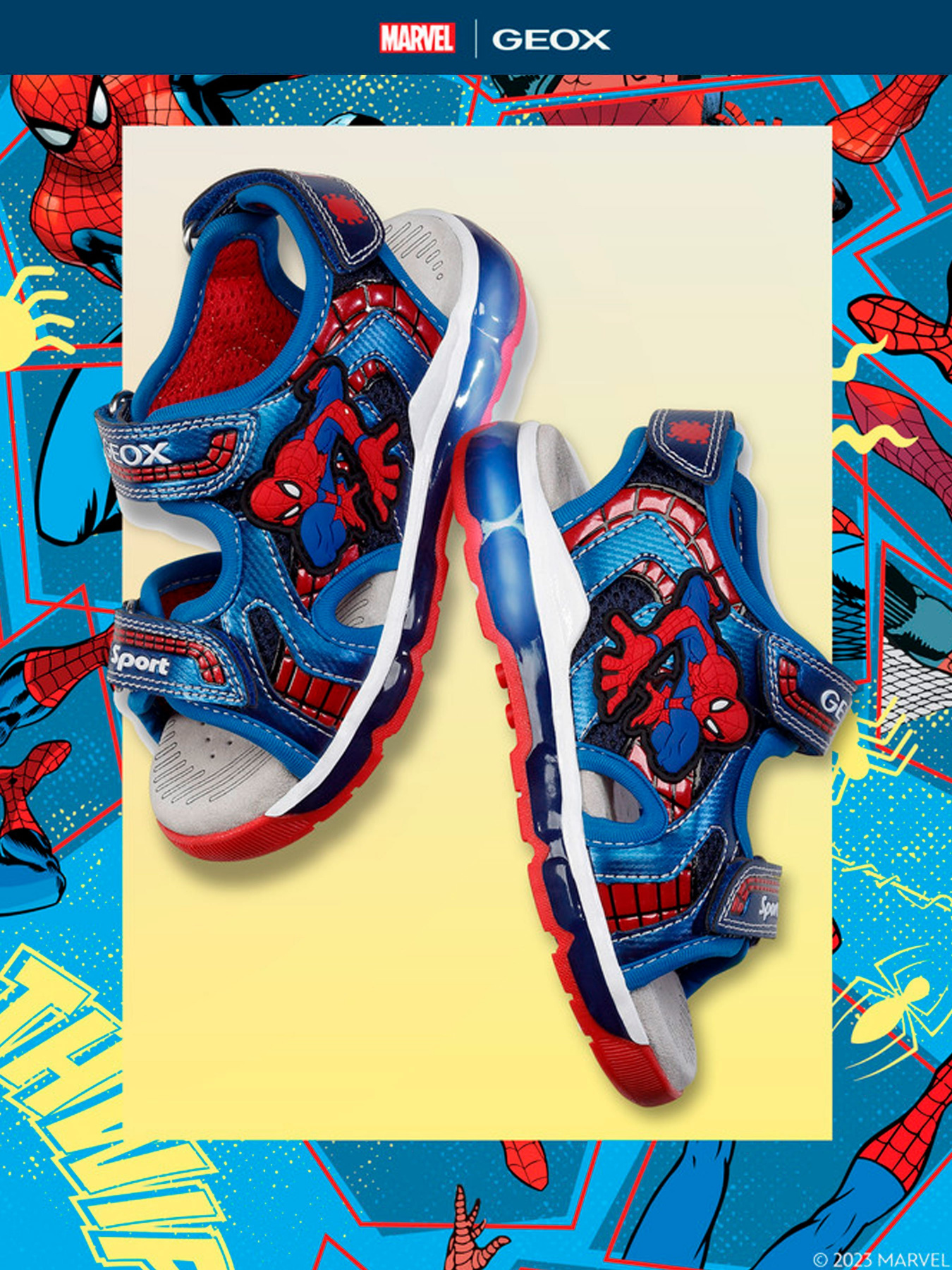 Сандалии Geox Android модель J350QA-014CE-C4226 Фото