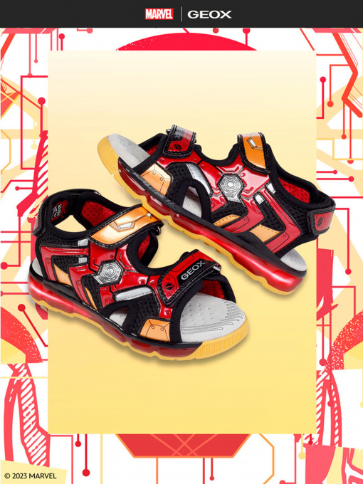 Сандалии Geox Android модель J350QB-014CE-C0048 Фото