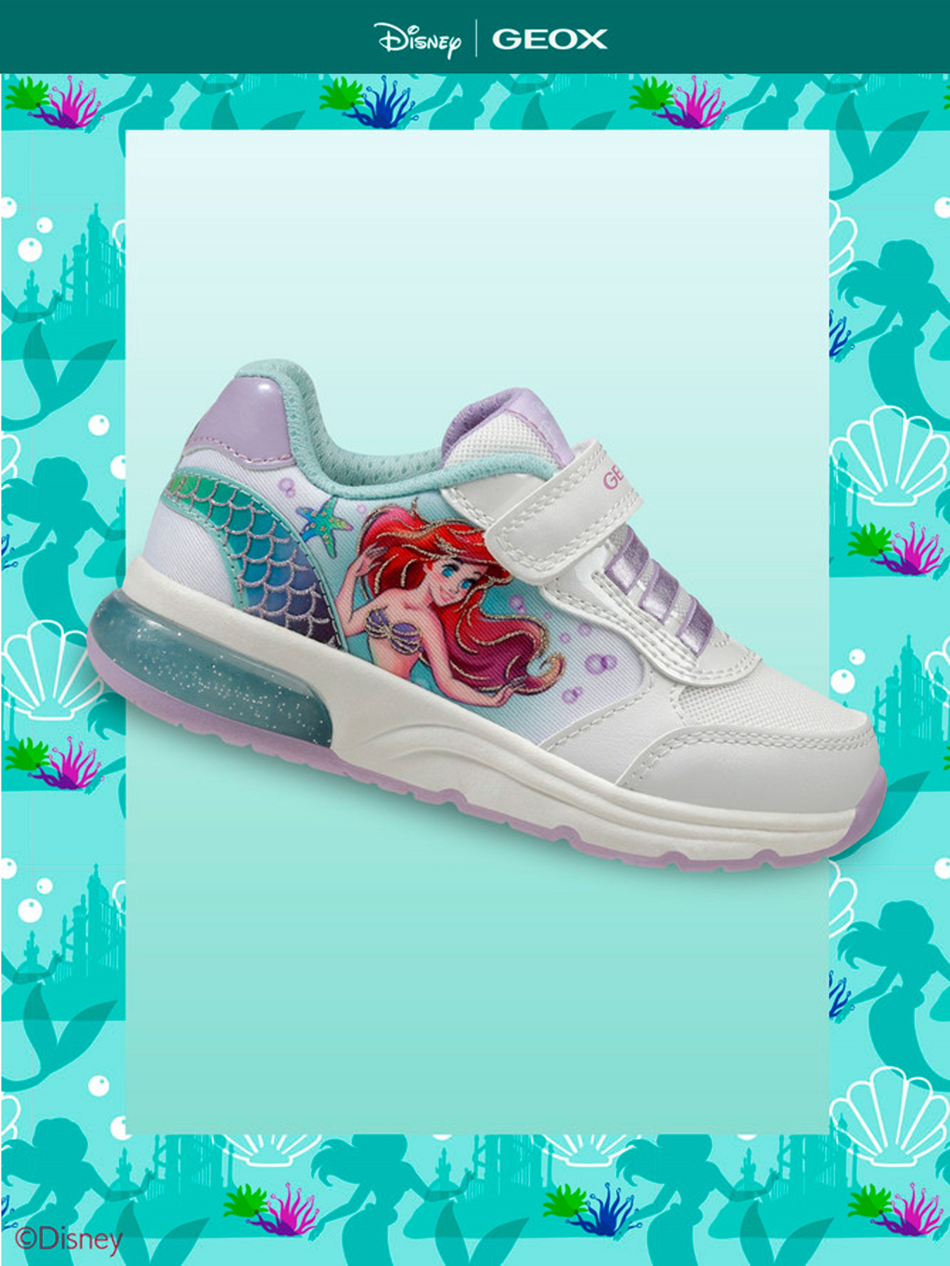 Кроссовки Geox Spaceclub модель J358VA-011BC-CE83B Фото