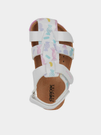 Сандалии Geox B Sandal Chalki Girl модель B452RA-000HH-C0653 Сандалии Geox B Sandal Chalki Girl модель B452RA-000HH-C0653 Фото
