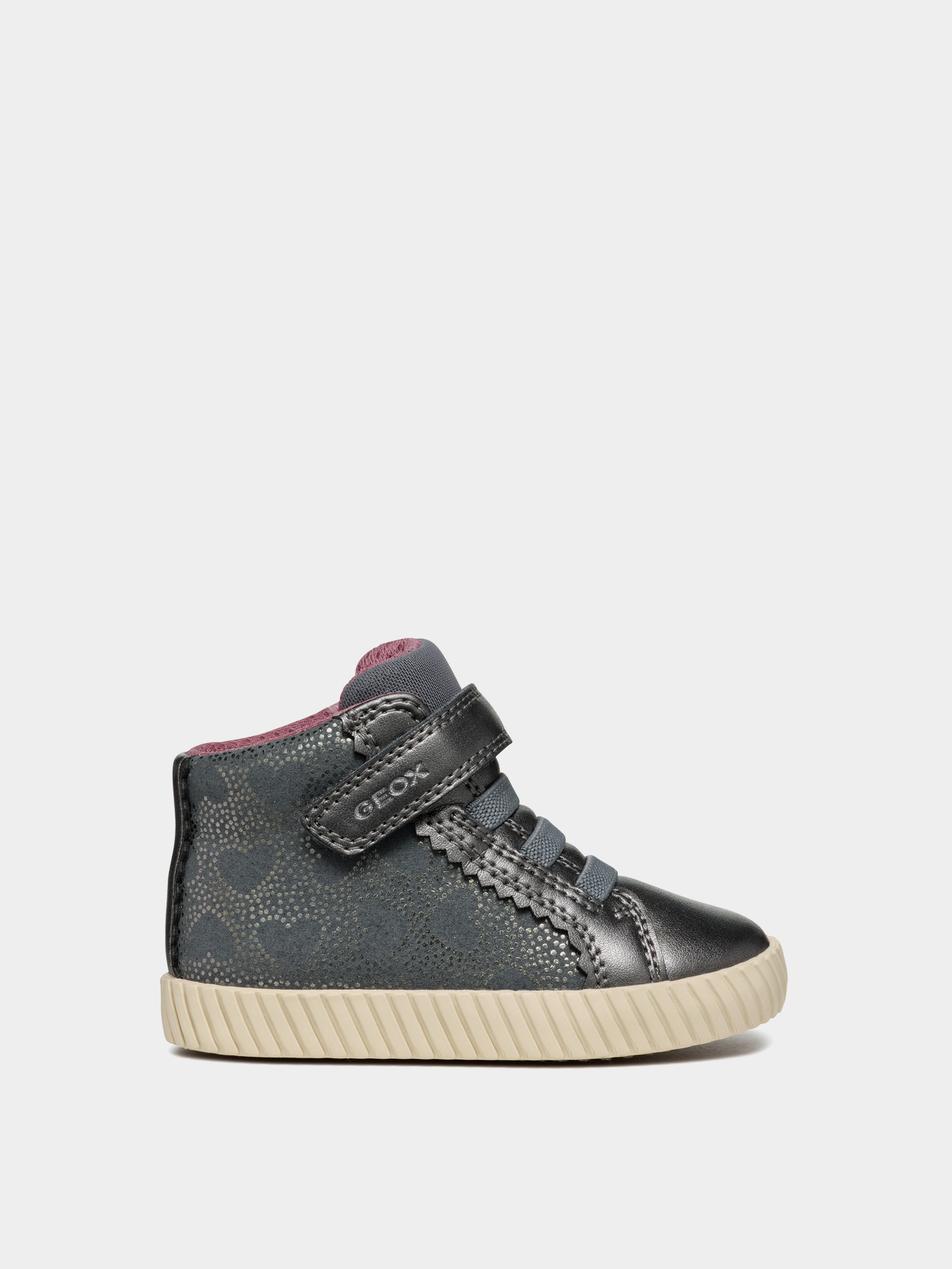 Кеды высокие Geox Mirroless модель B4669A-0KINF-C9002 Фото