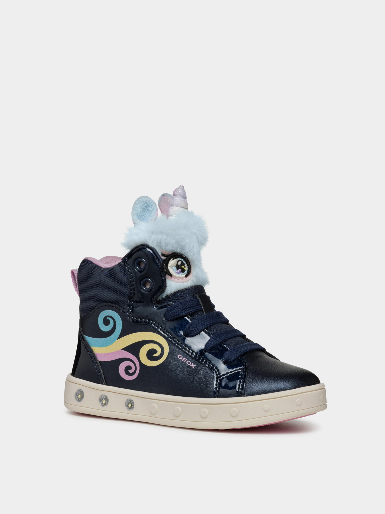 Кеды высокие Geox Skylin модель J468WA-0NFBH-C4243 Фото