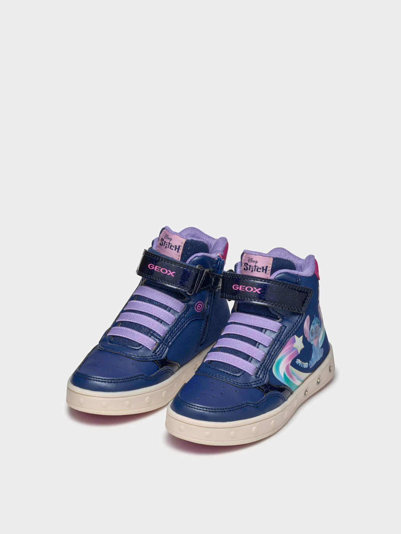 Кеды высокие Geox Skylin модель J468WF-0ANAJ-C4268 Фото
