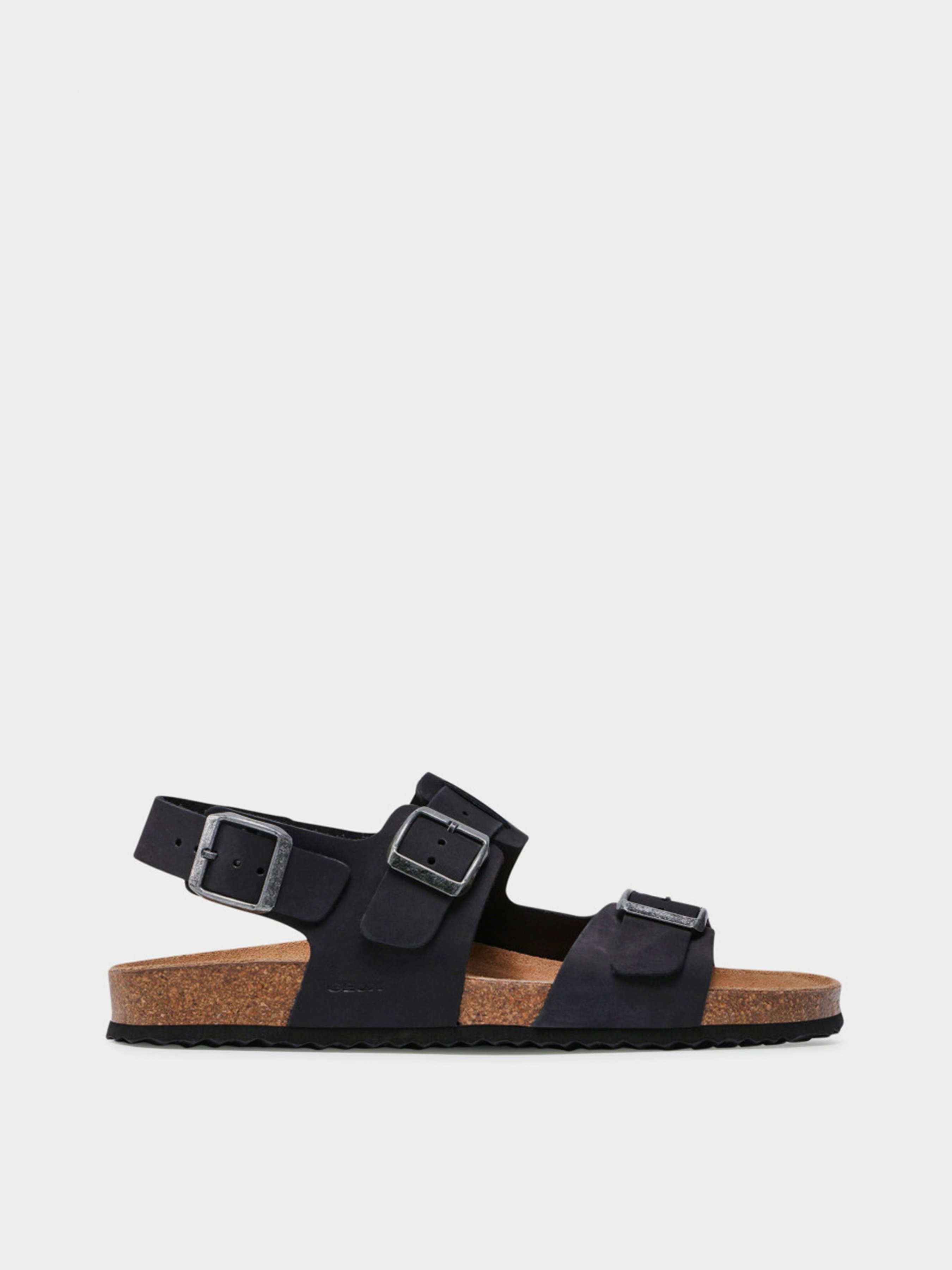 Нубукові Чоловічі Сандалії Geox Ghita  (XM2987) колір чорний