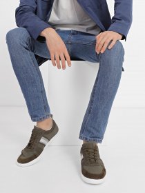 Кеды низкие Geox WALEE модель U352CB-010EK-C3704 Фото