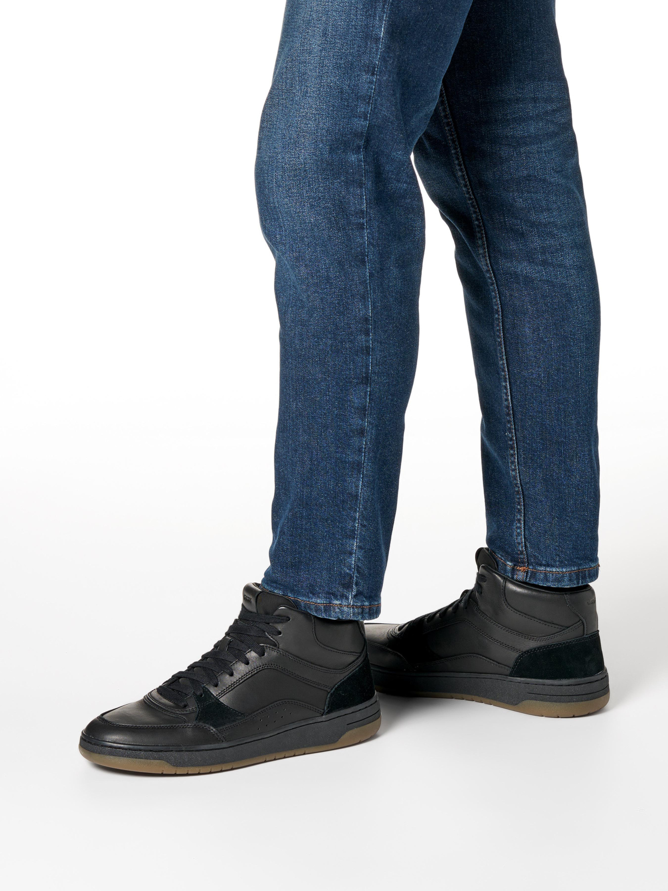 Кеды высокие Geox SEDRAL COURT модель U56M5B-08522-C9999 Фото