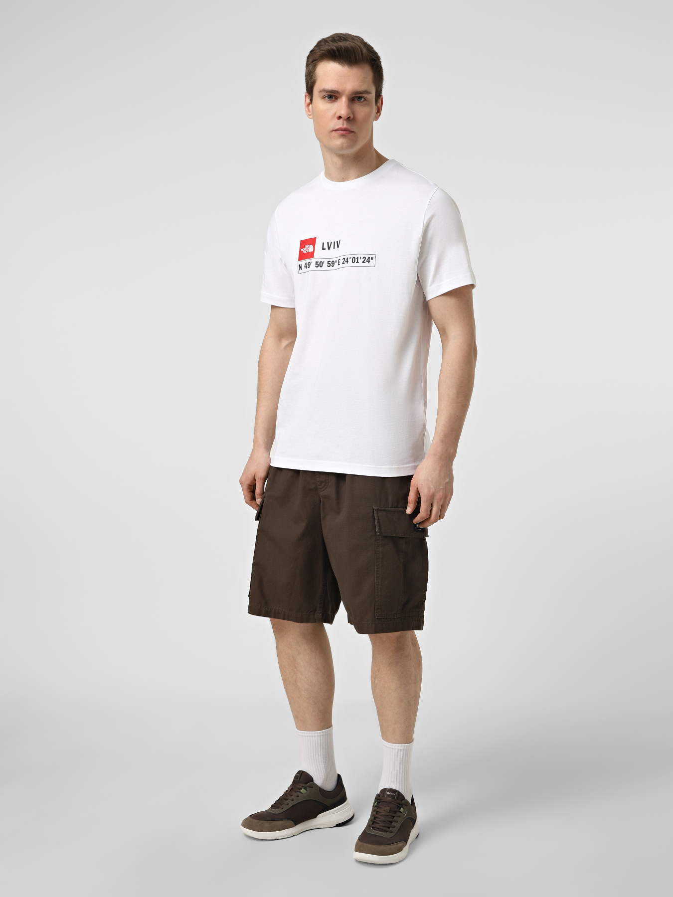 Кроссовки повседневные Geox VITTOUR модель U65N8A-01422-C1018 Фото