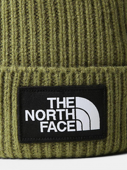 Шапка The North Face  Logo Box Cuffed Beanie модель NF0A3FJX37U1 — фото 3 - INTERTOP