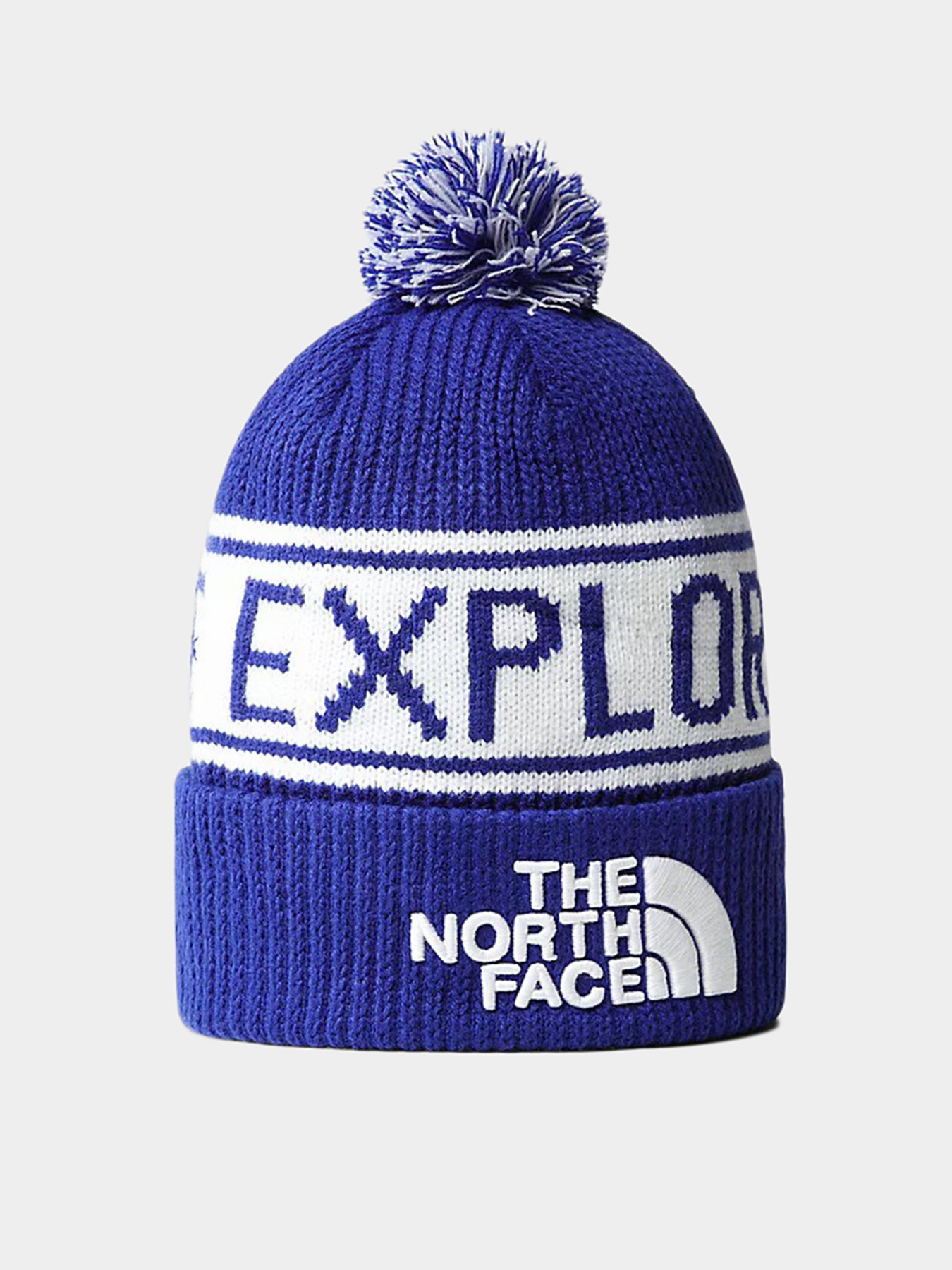 Шапка The North Face Retro TNF™ Pom Beanie модель NF0A3FMP40S1 Шапка The North Face Retro TNF™ Pom Beanie модель NF0A3FMP40S1 Фото