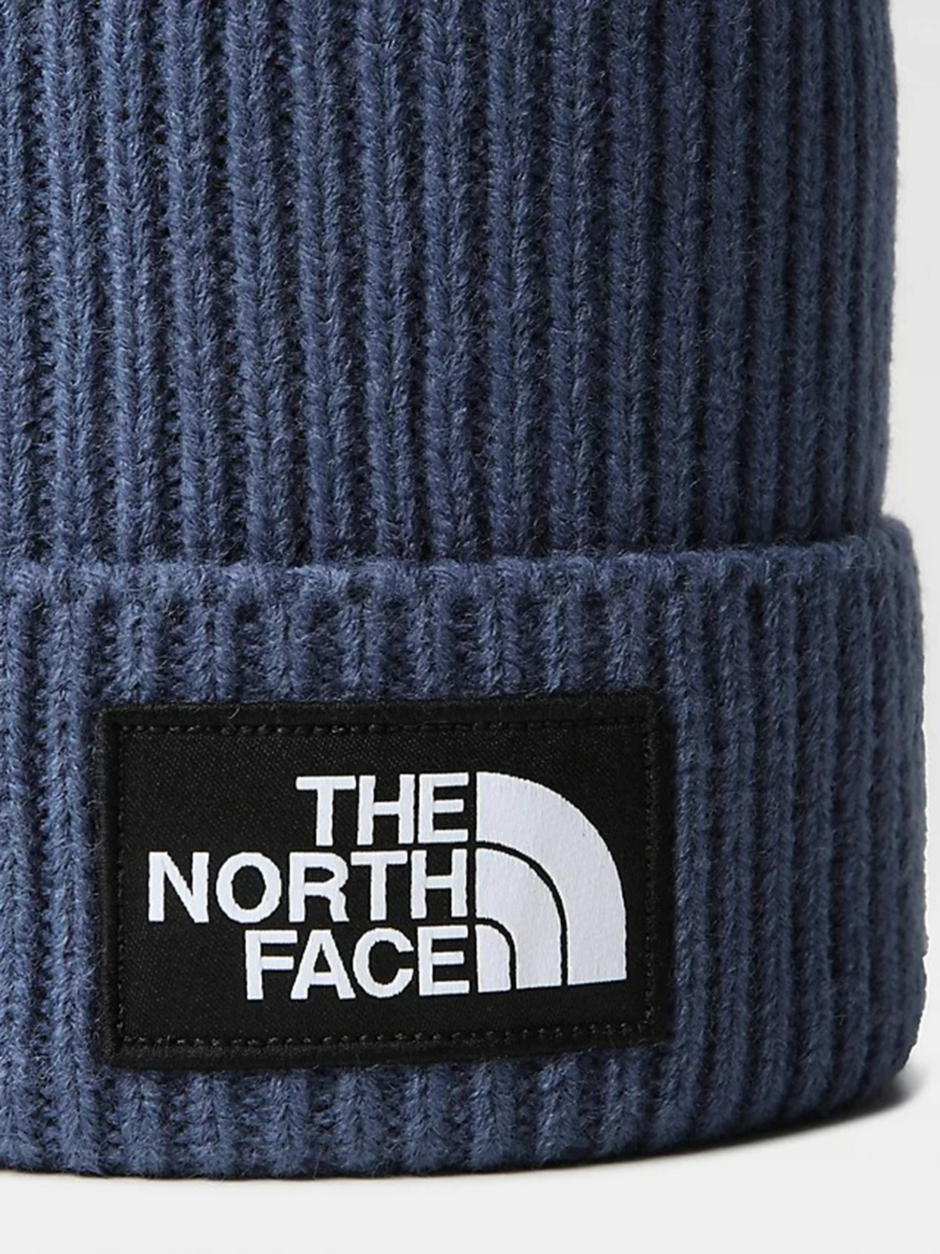Шапка The North Face Logo Box Pom Beanie модель NF0A3FN3HDC1 Фото