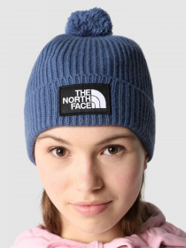 Шапка The North Face Logo Box Pom Beanie модель NF0A3FN3HDC1 Шапка The North Face Logo Box Pom Beanie модель NF0A3FN3HDC1 Фото