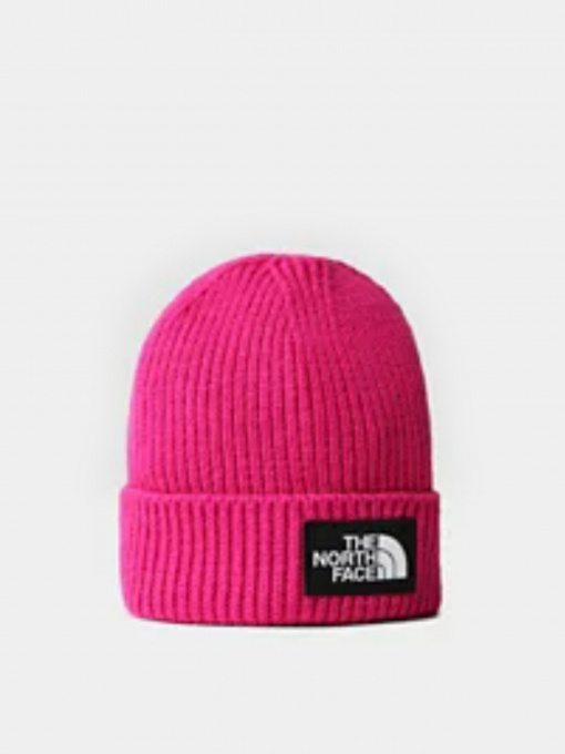 Шапка The North Face Kids Box Logo Cuffed Beanie модель NF0A7WGC1461 Фото